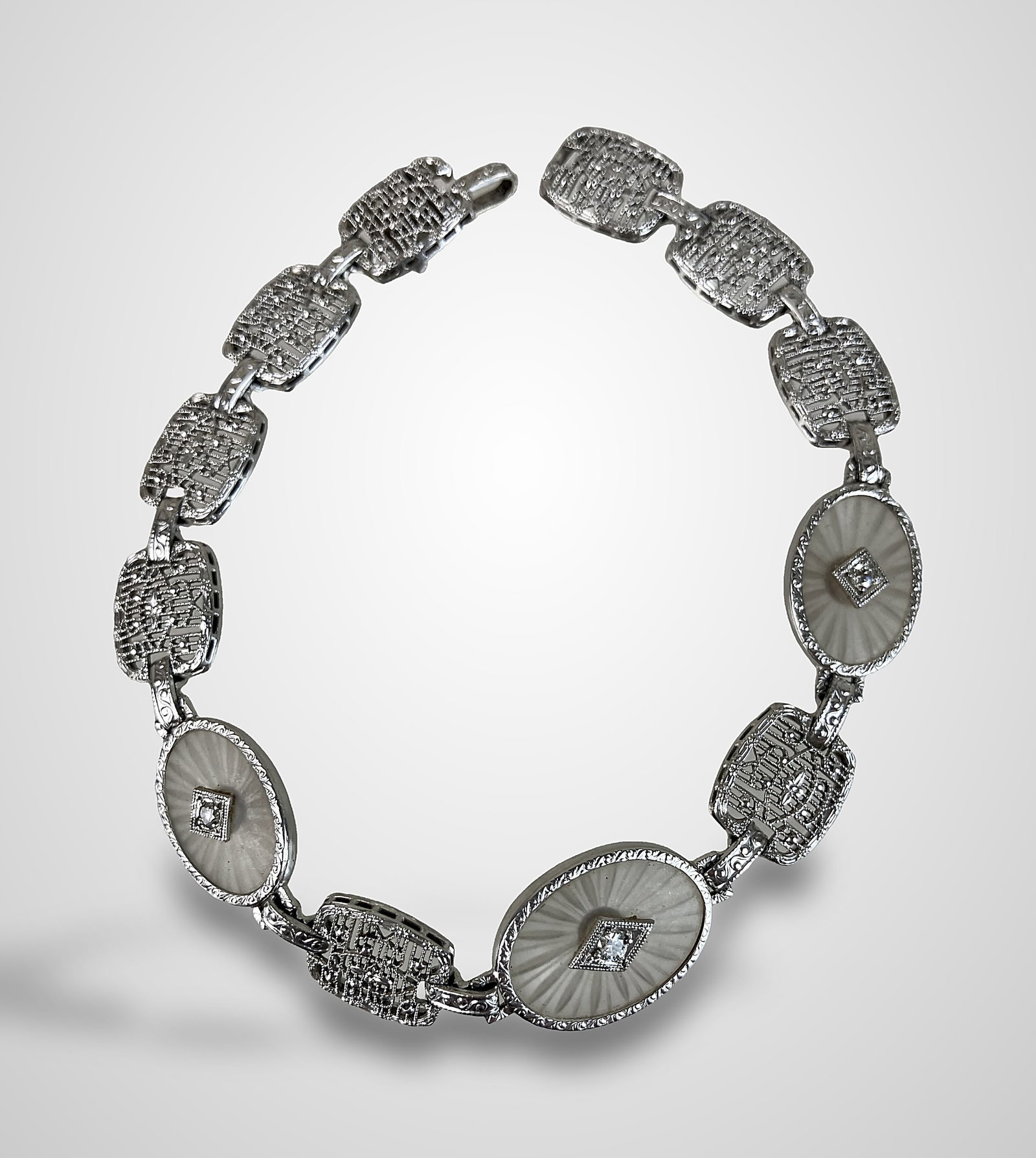 14KT Art Deco Bracelet (1 of 4)