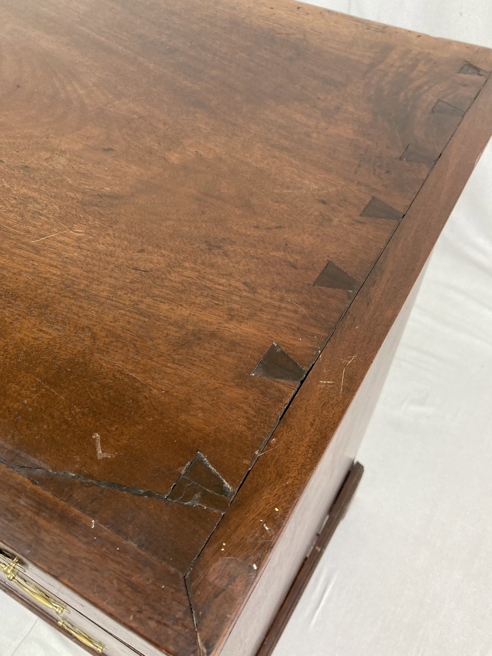 18th Century American Chippendale Cherry Chest - 3