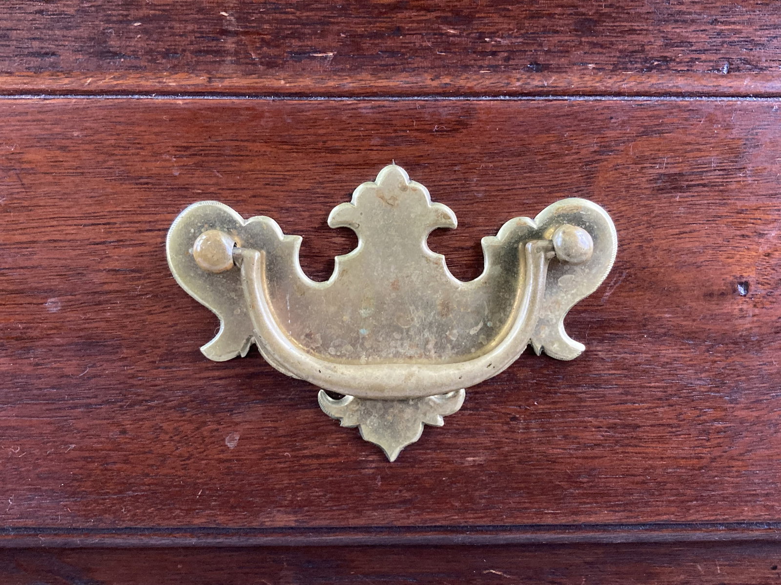 18th Century American Chippendale Cherry Chest - 8