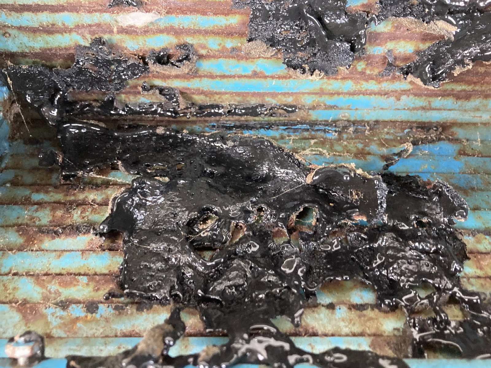 Folk Art Polychromed Log Cabin - 3