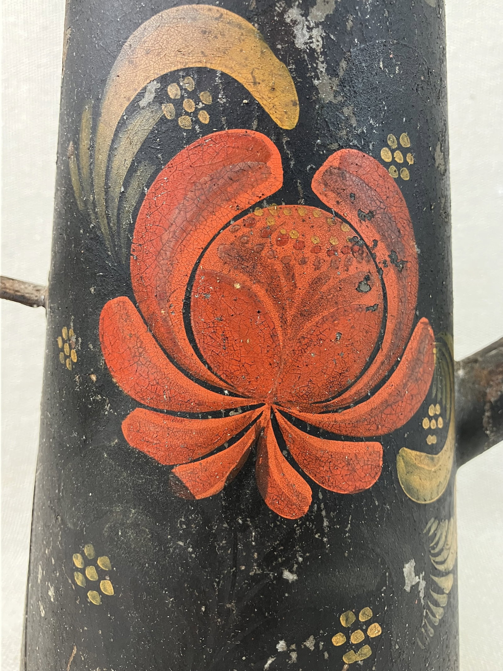 Toleware Decorated Coffee Pot - 3