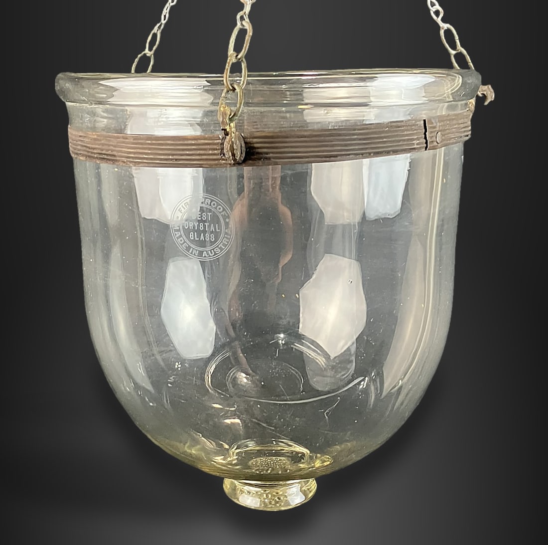 Austrian Bell Jar Lantern - 2