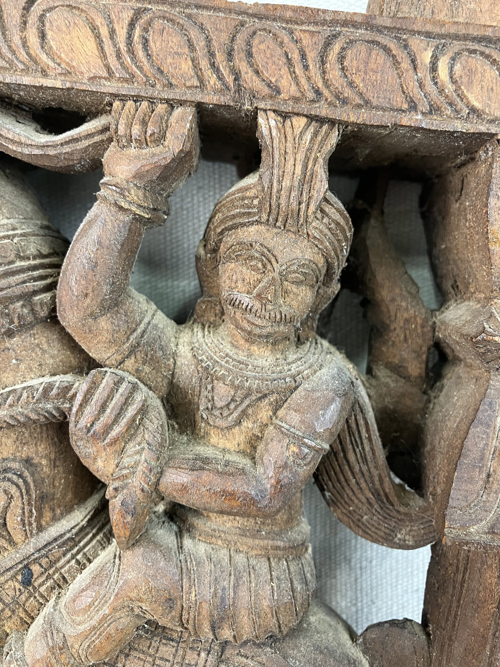 Carved Figural Architectural Bracket - 7