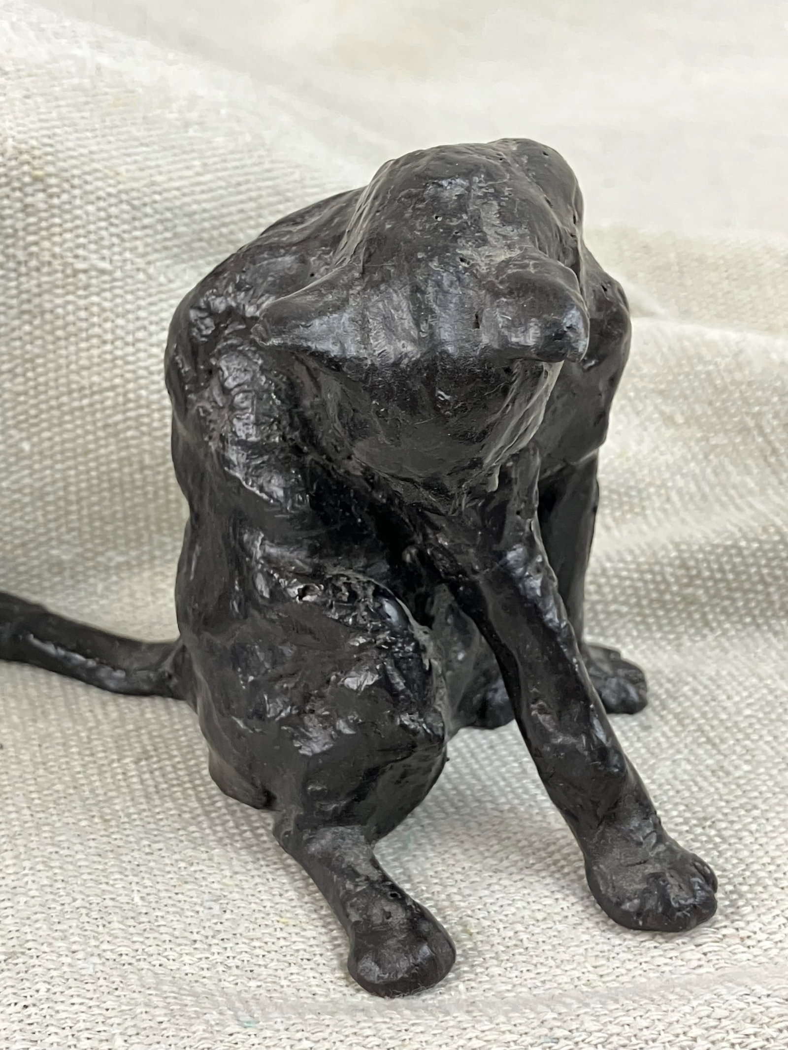 Bronze Cat Figurines - 3