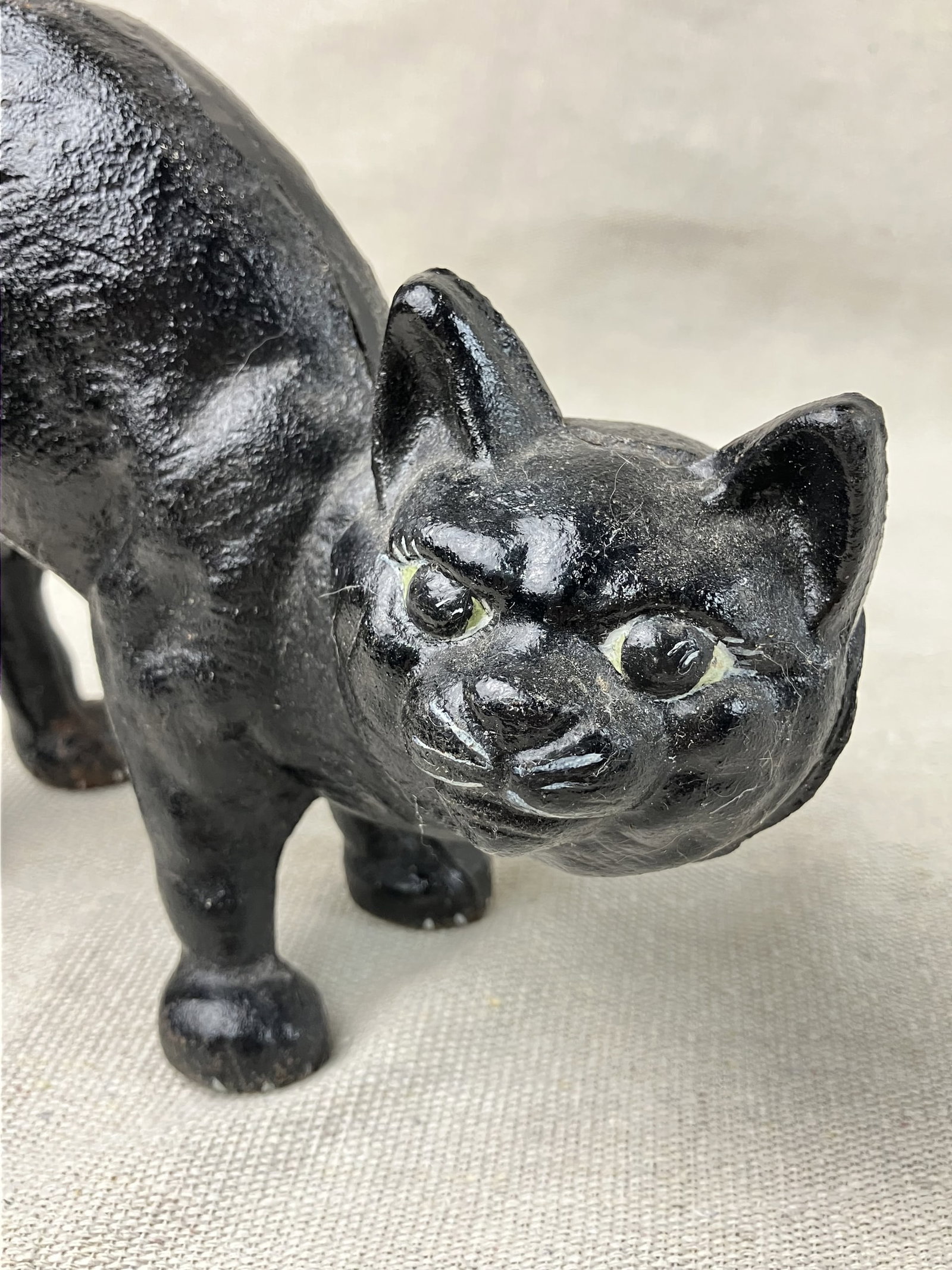 Hubley Cast Iron Cat Doorstop - 2