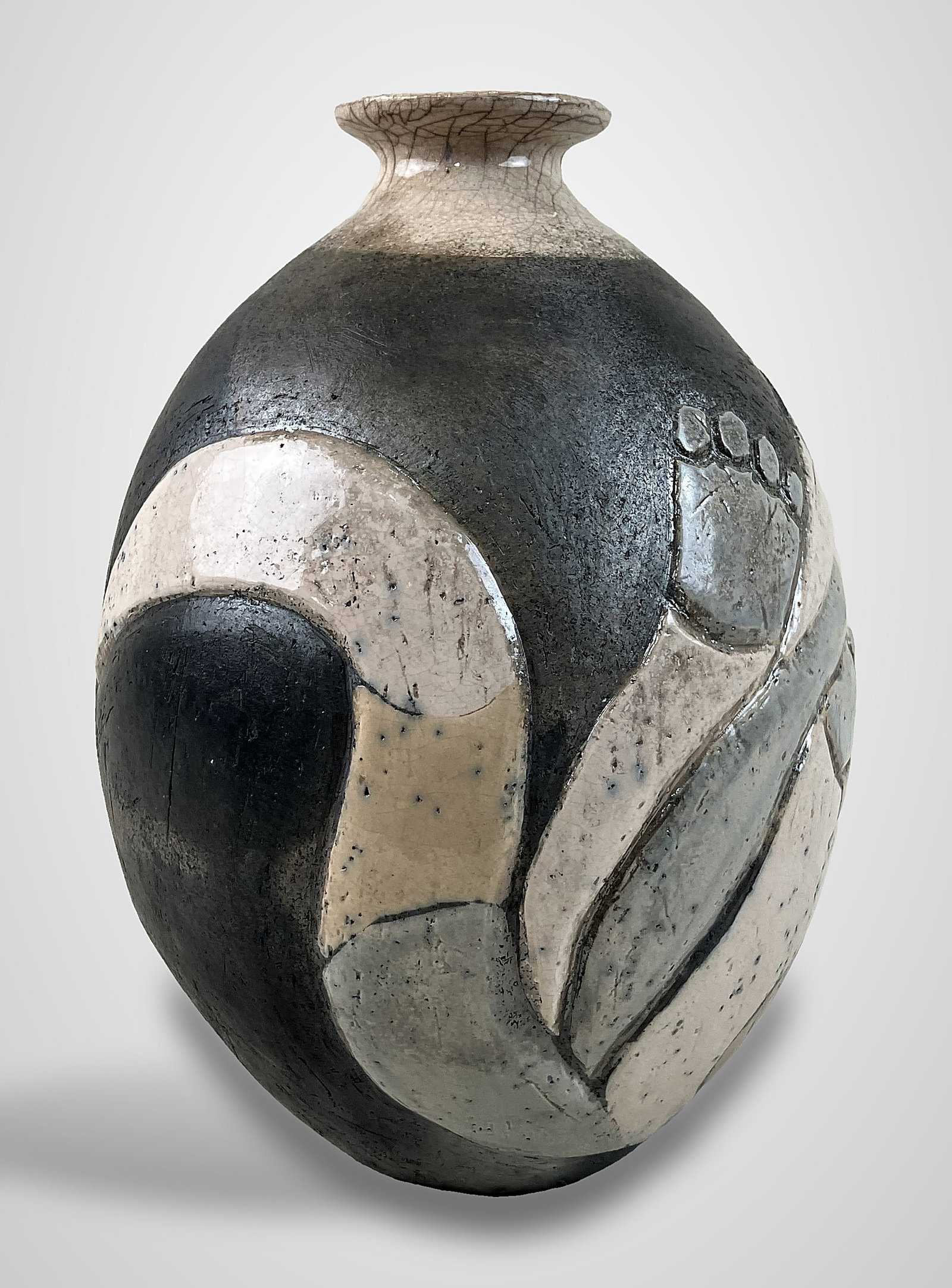 Eleanor Madonik Cat Studio Pottery Vase - 5