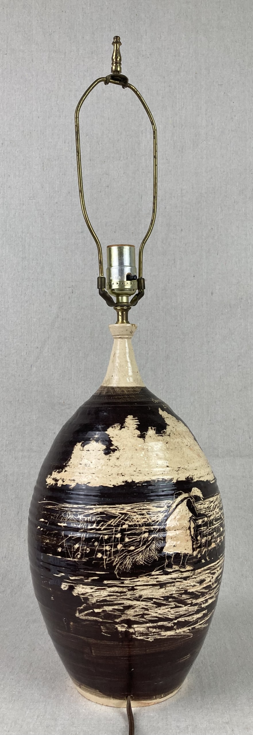 Donnie Baggett Pottery Table Lamp - 2