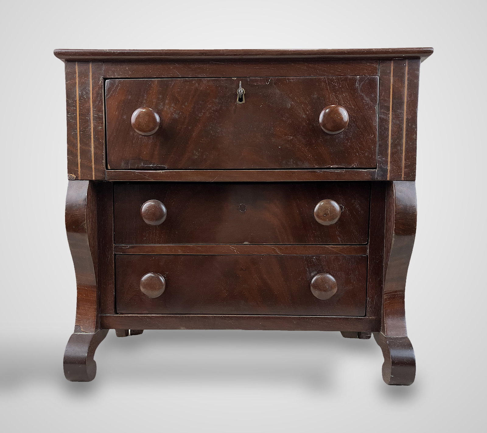 19th Century Miniature Chest - 2
