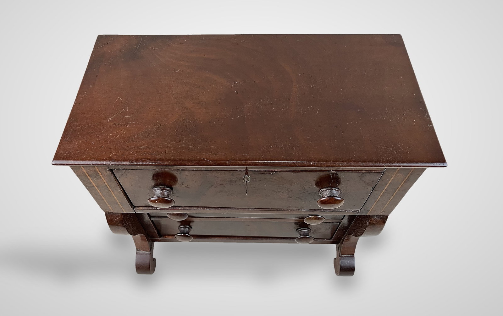 19th Century Miniature Chest - 3