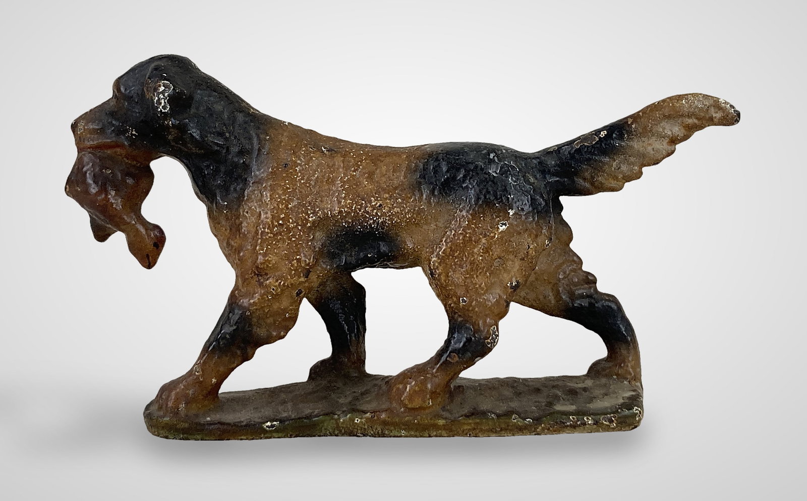 Hunting Dog Cast Iron Figure - 3