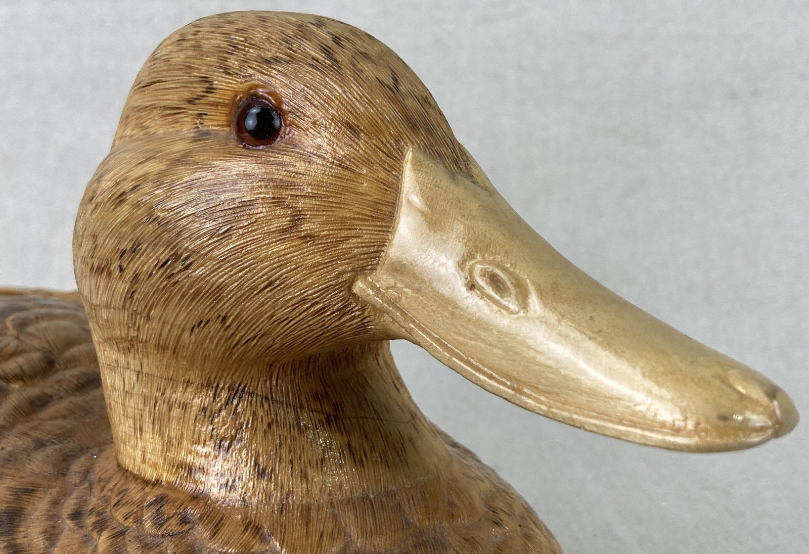 Harry Strahl Carved Duck Decoy - 4
