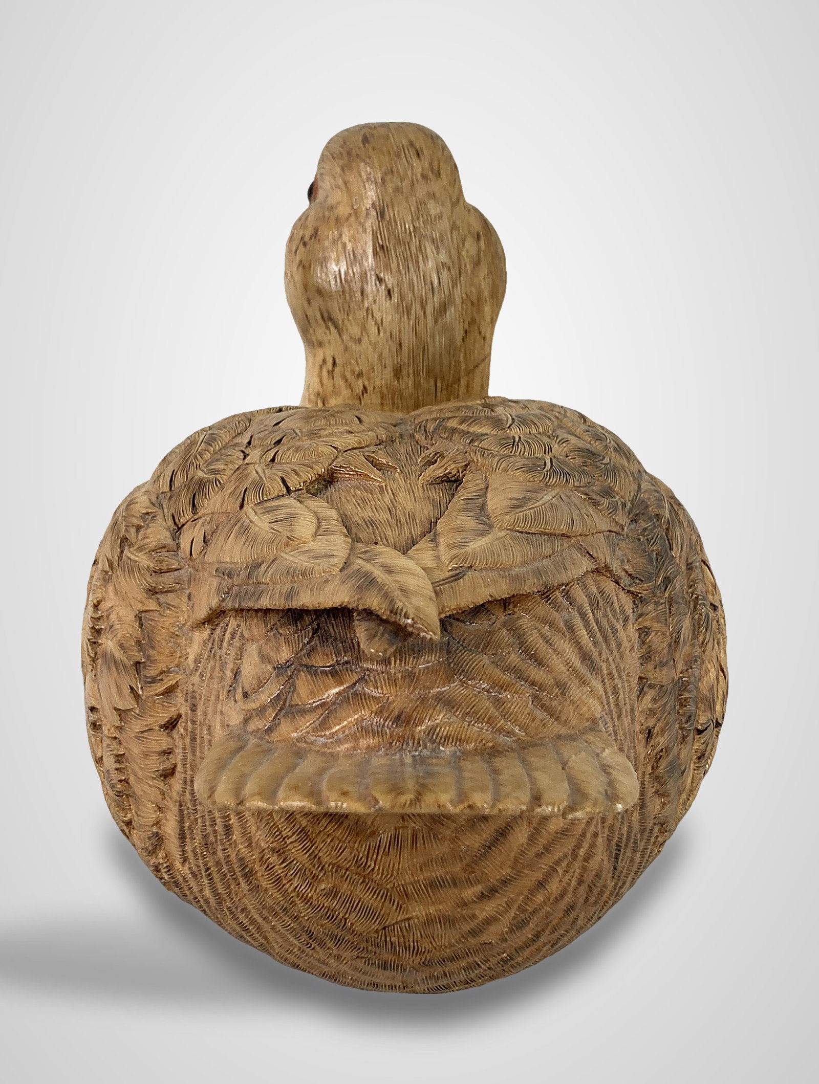 Harry Strahl Carved Duck Decoy - 5