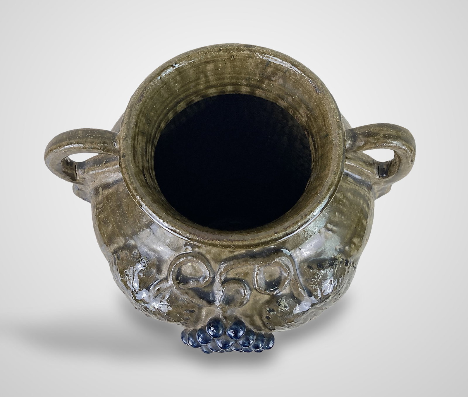 Cleater Meaders Decorated Vase - 7