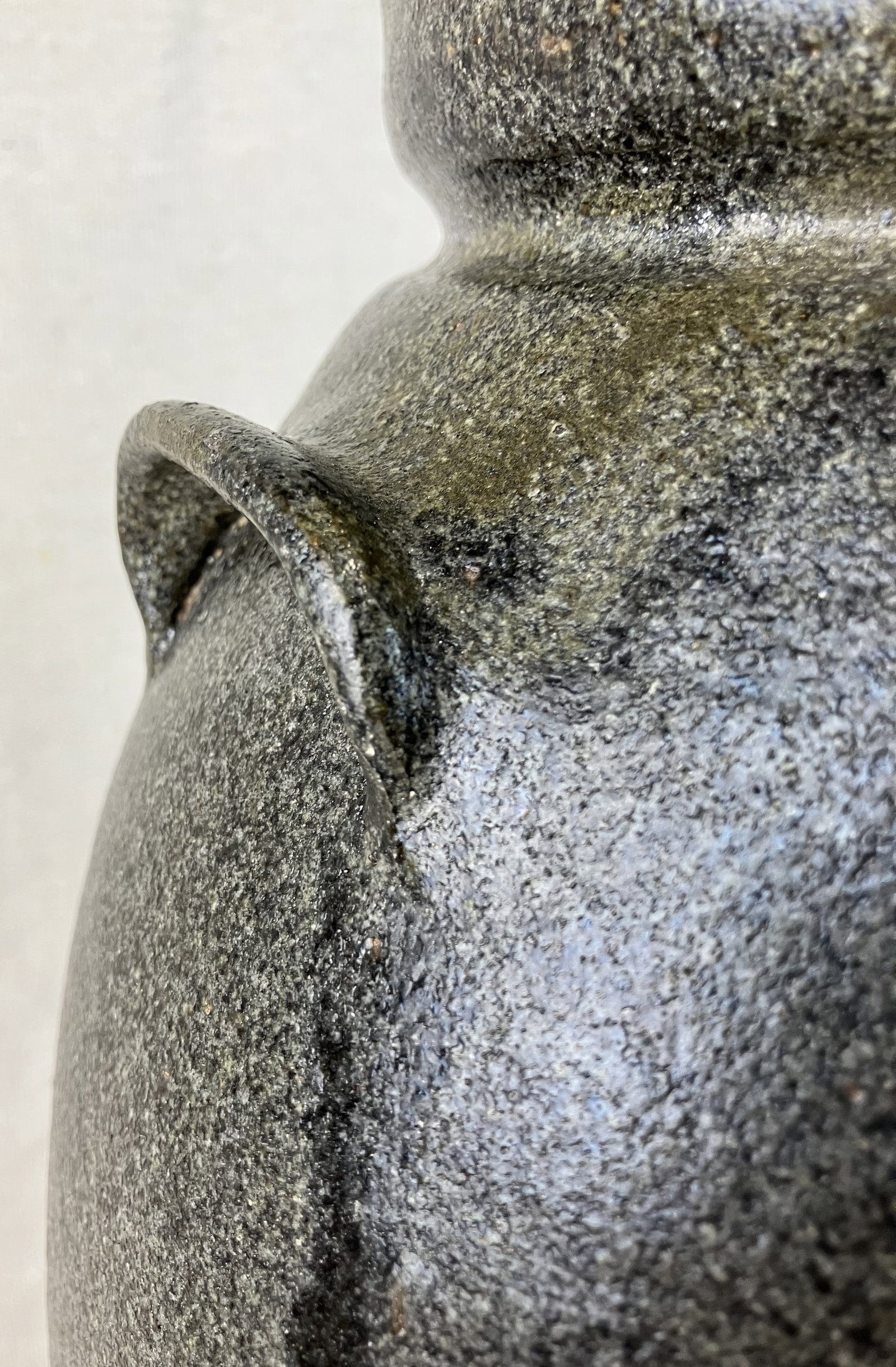 Glazed Four Gallon Stoneware Churn - 4