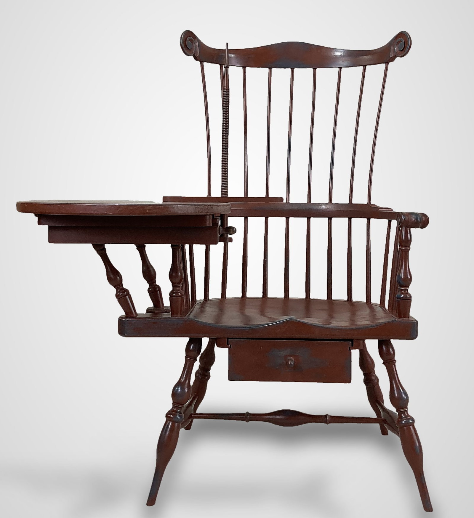 D.R. Dimes Comb-Back Windsor Writing Chair - 3
