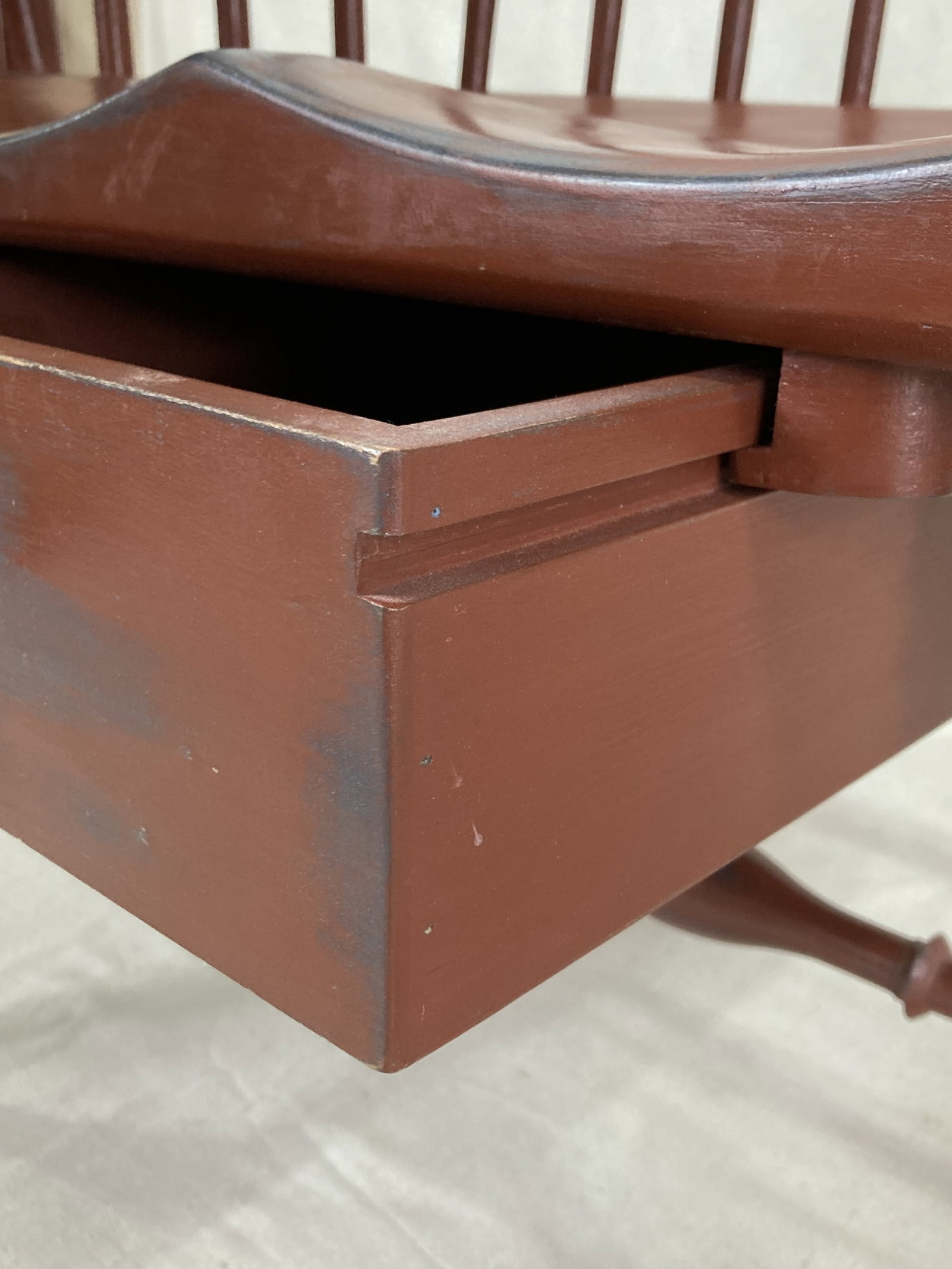 D.R. Dimes Comb-Back Windsor Writing Chair - 4