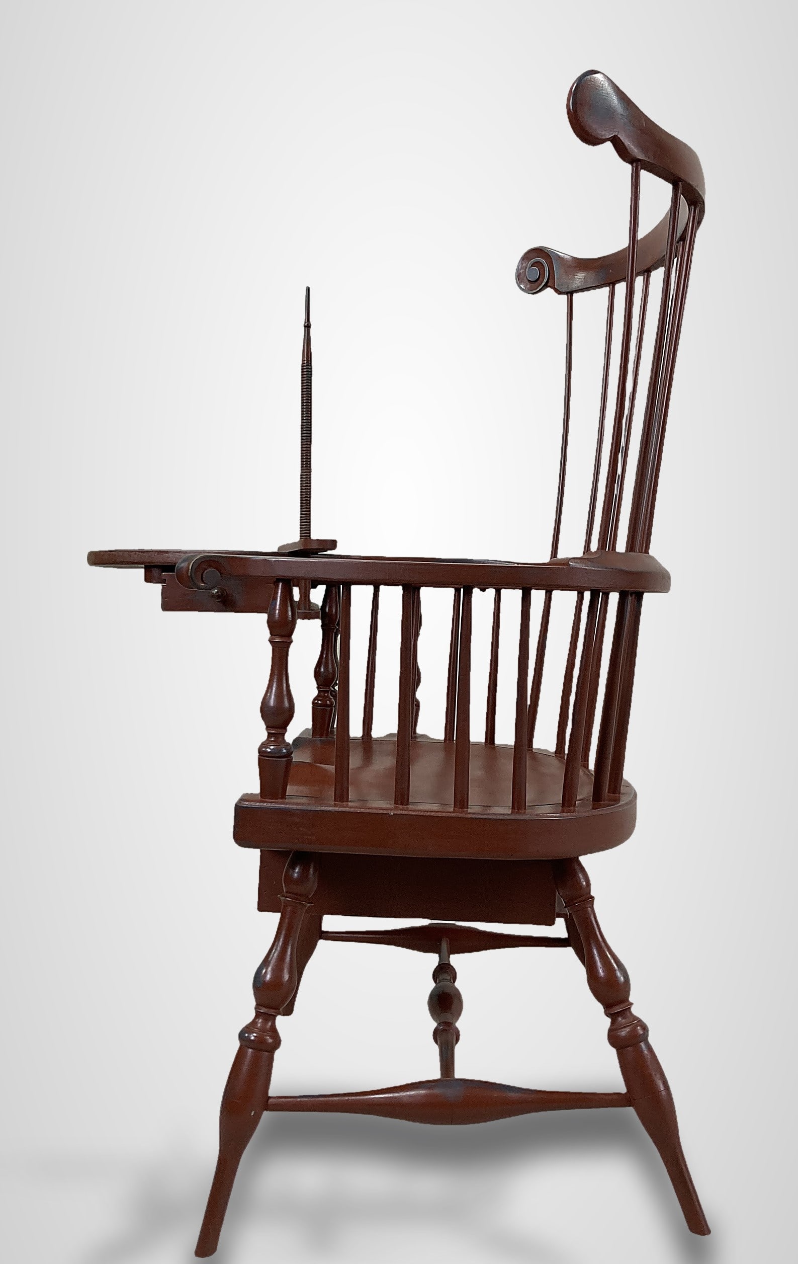 D.R. Dimes Comb-Back Windsor Writing Chair - 5