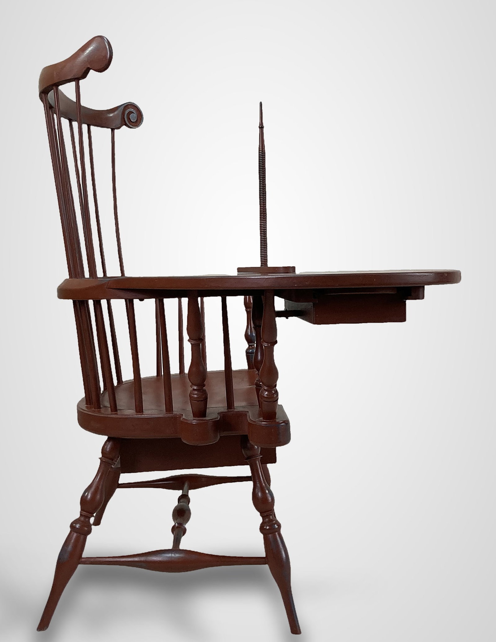 D.R. Dimes Comb-Back Windsor Writing Chair - 7