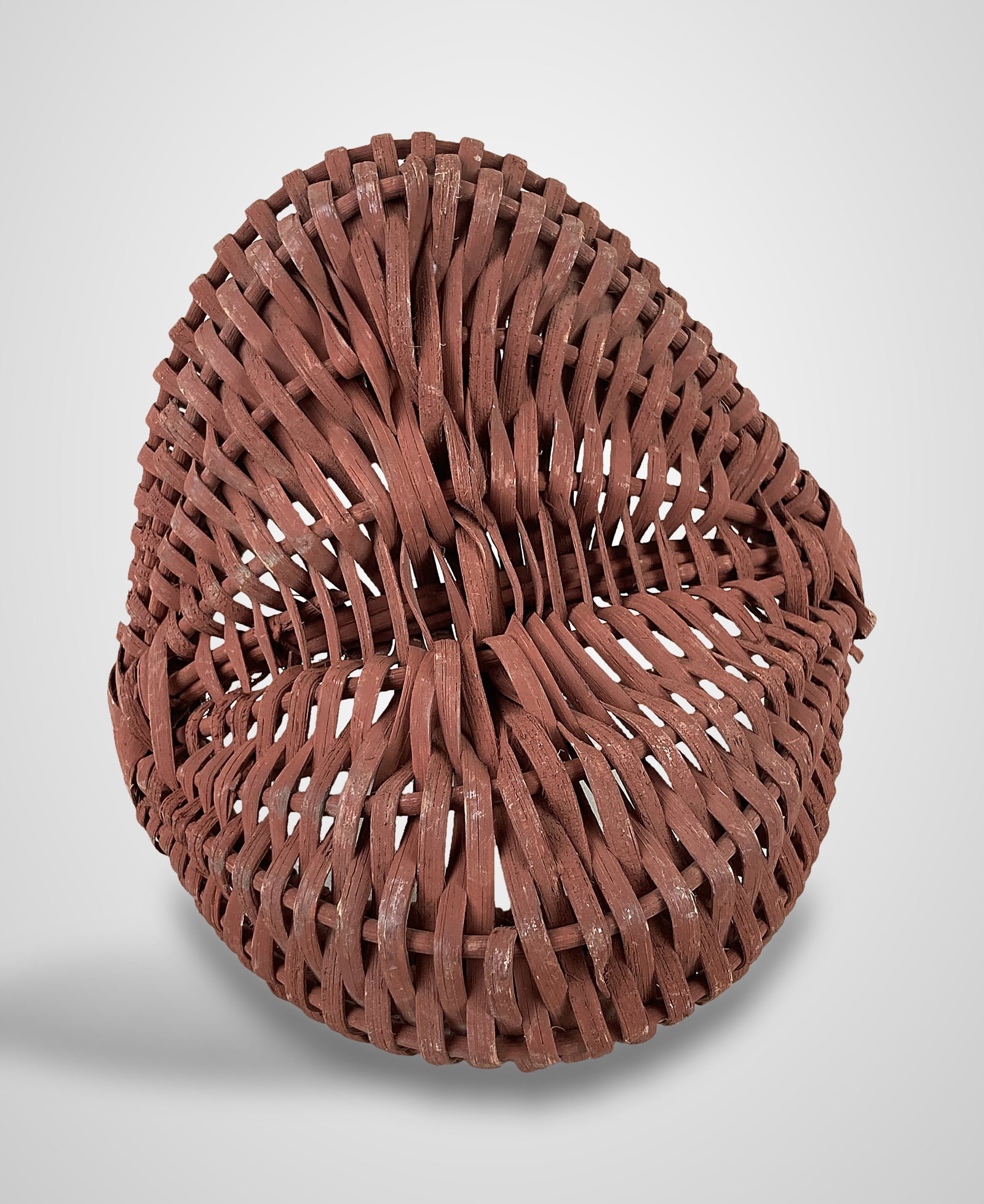 Painted Country Buttocks Basket - 5