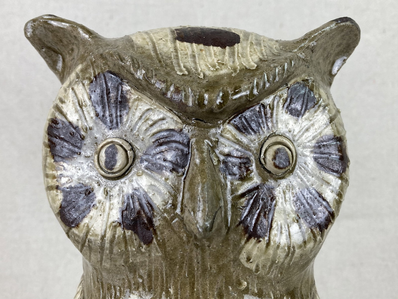 Clint Alderman Southern Pottery Owl - 6