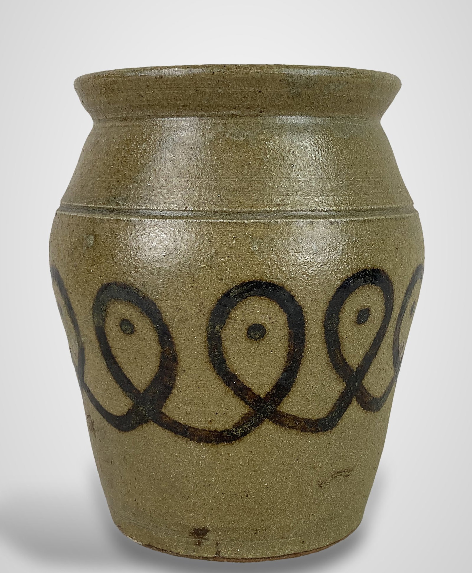 Gary Dexter Salt Glaze Pottery Jar - 2