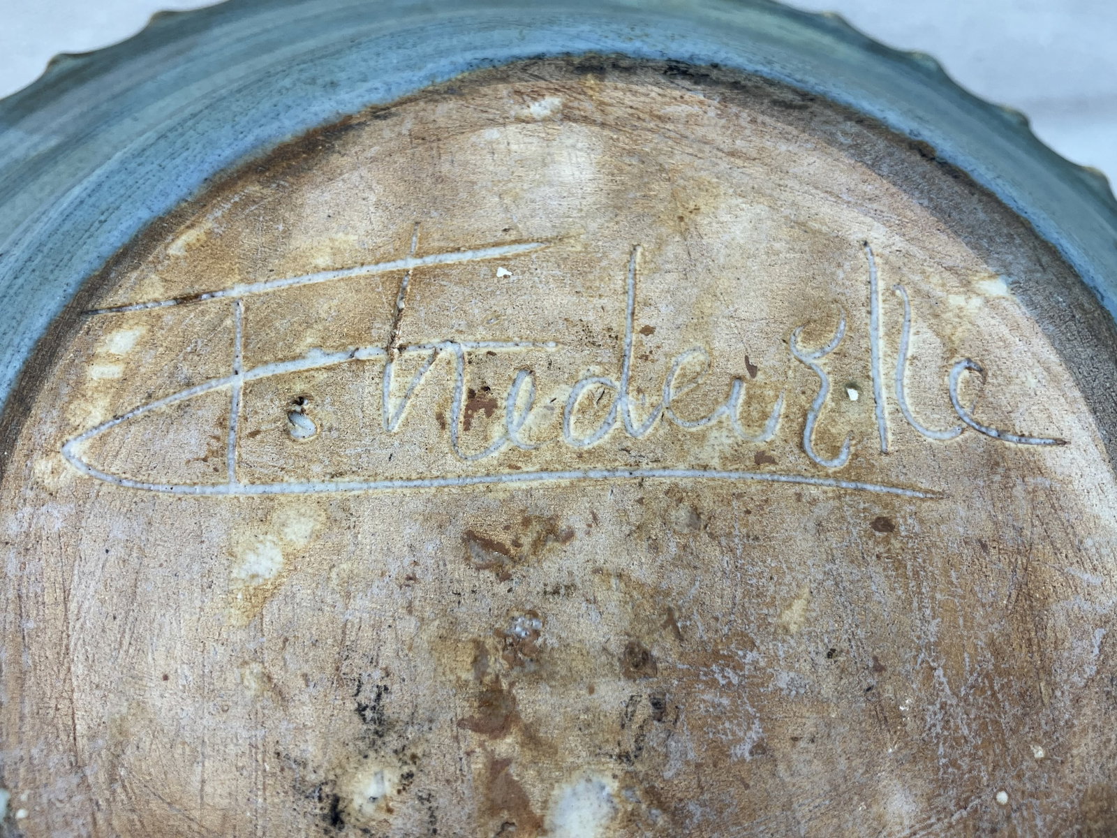 Francoise Chedeville French Ceramic Bowl - 9