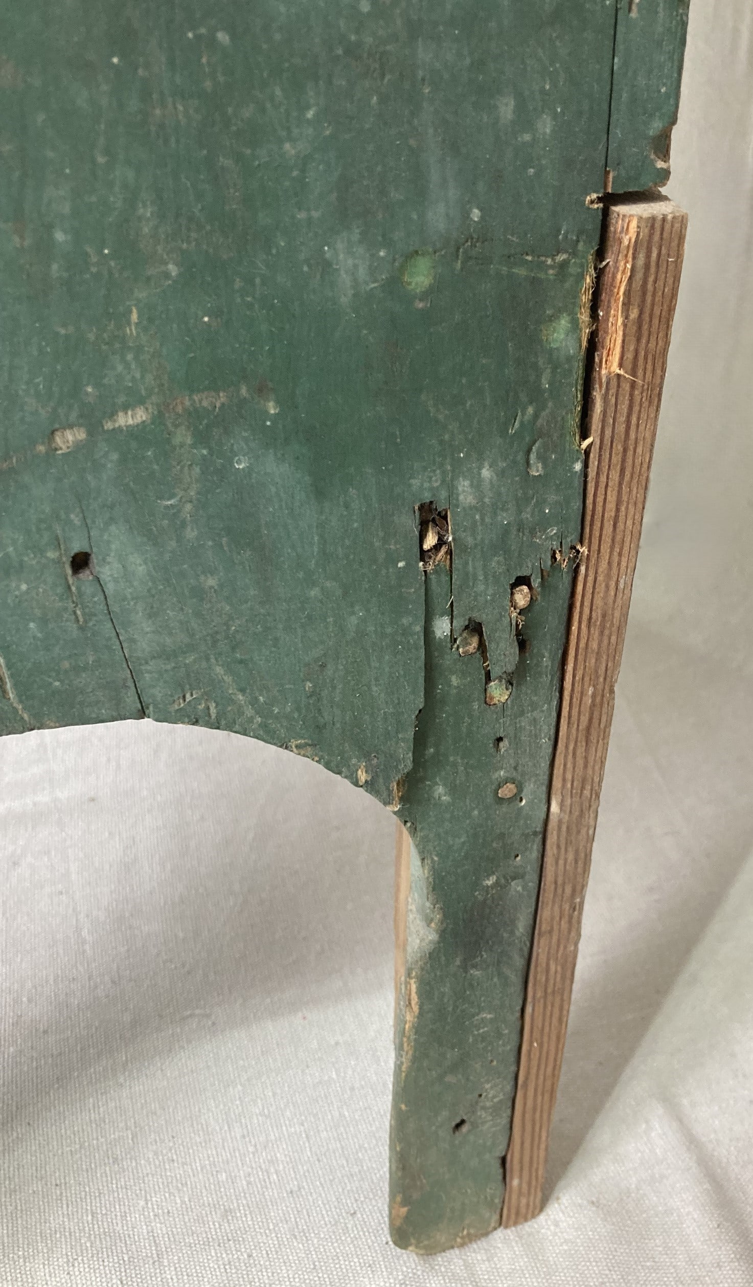 19th-Century Country Painted Pie Safe - 8