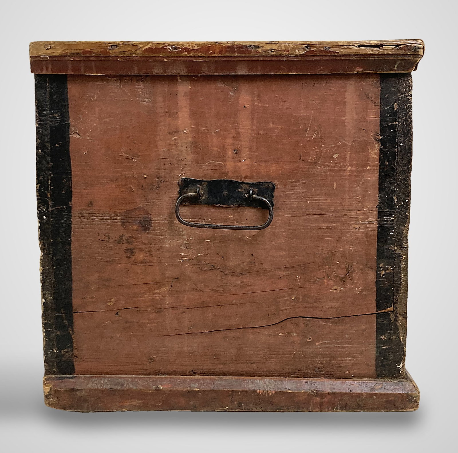 19th Centry Folk Art Blanket Chest - 5