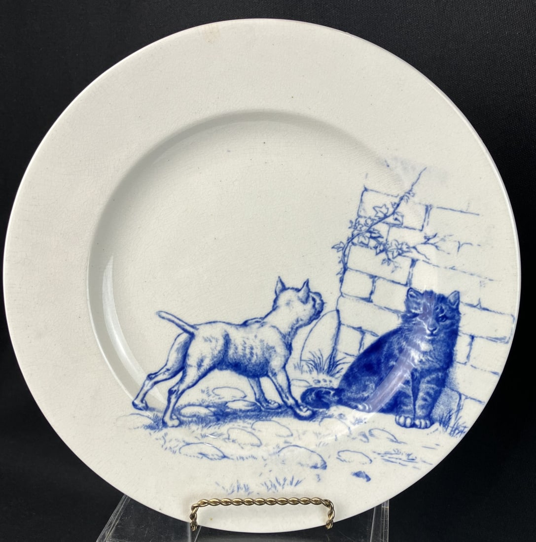Set of Mintons Cat Plates - 5