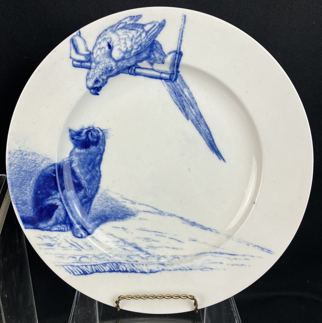Set of Mintons Cat Plates - 6