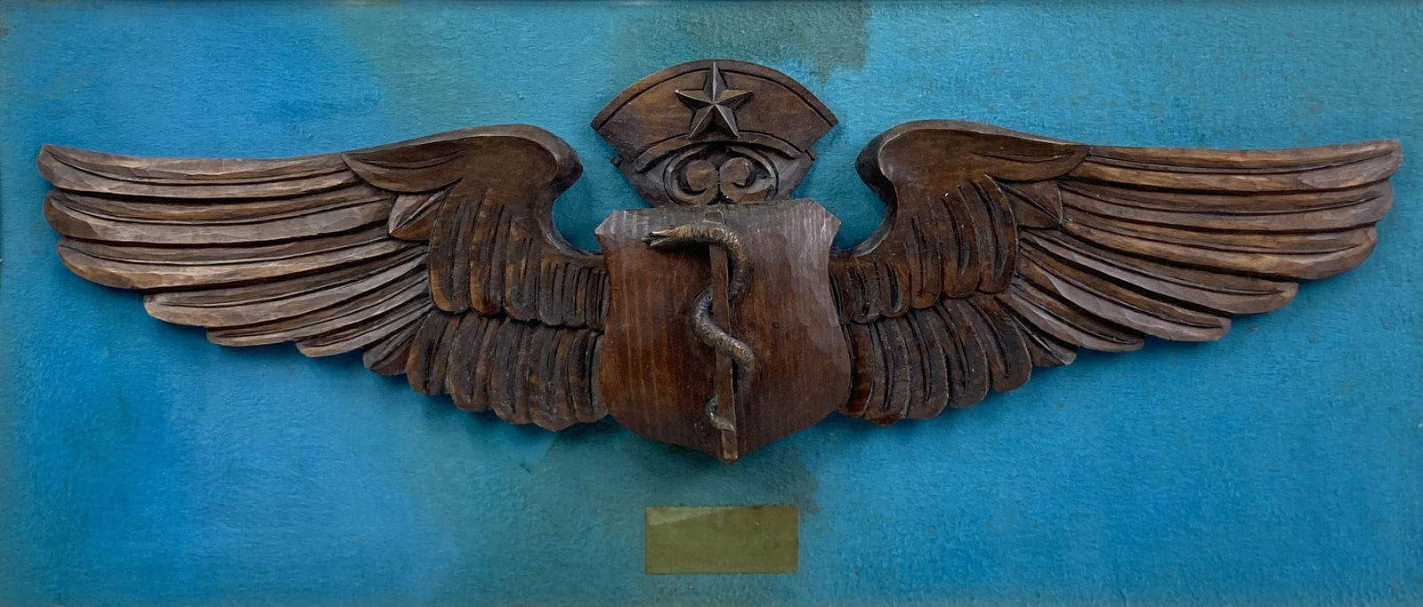 Carved Military Flight Surgeon Folk Art - 2