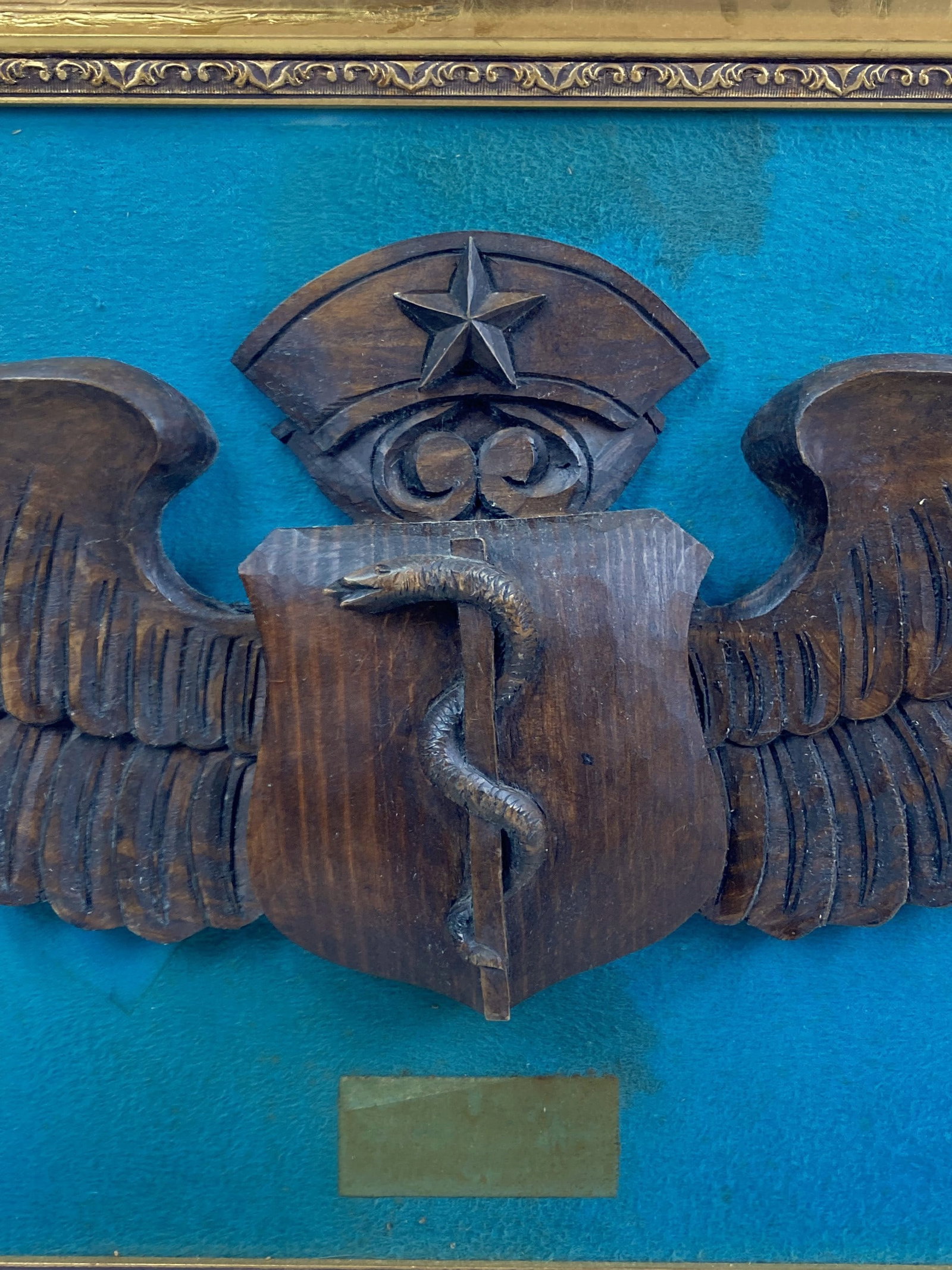 Carved Military Flight Surgeon Folk Art - 3