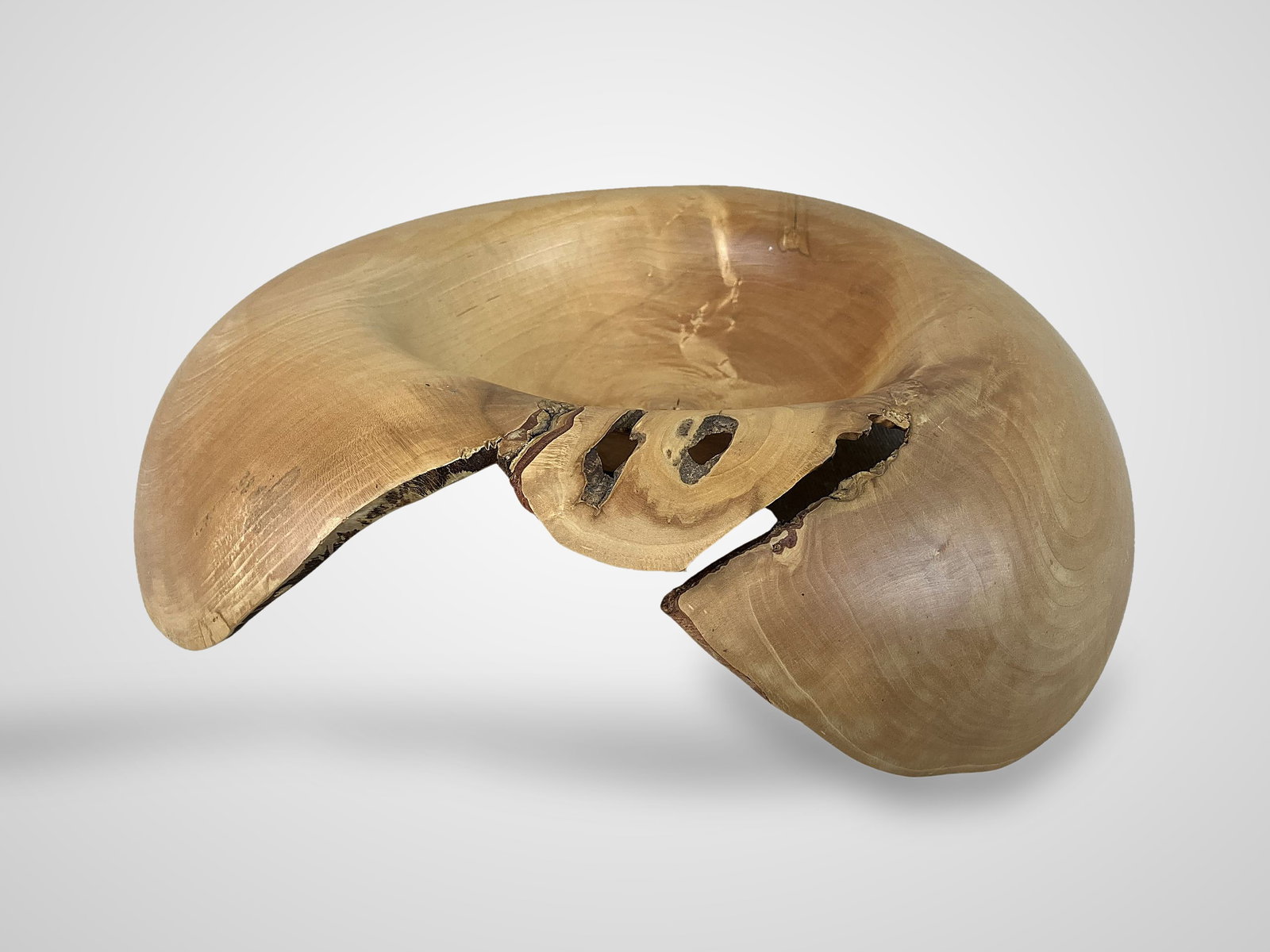 Alan Hollar Turned Maple Bowl - 2