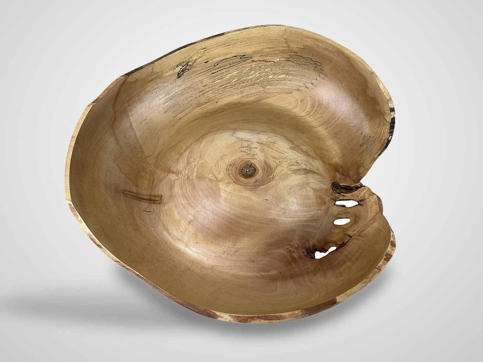 Alan Hollar Turned Maple Bowl - 6