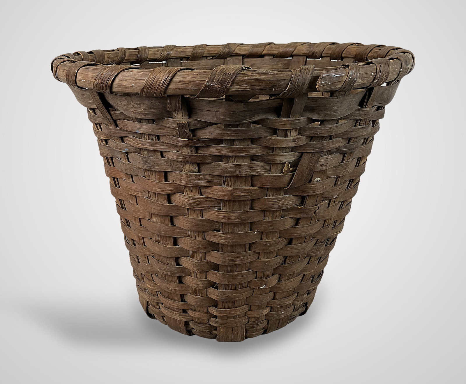 Split Oak Cotton Basket - 2