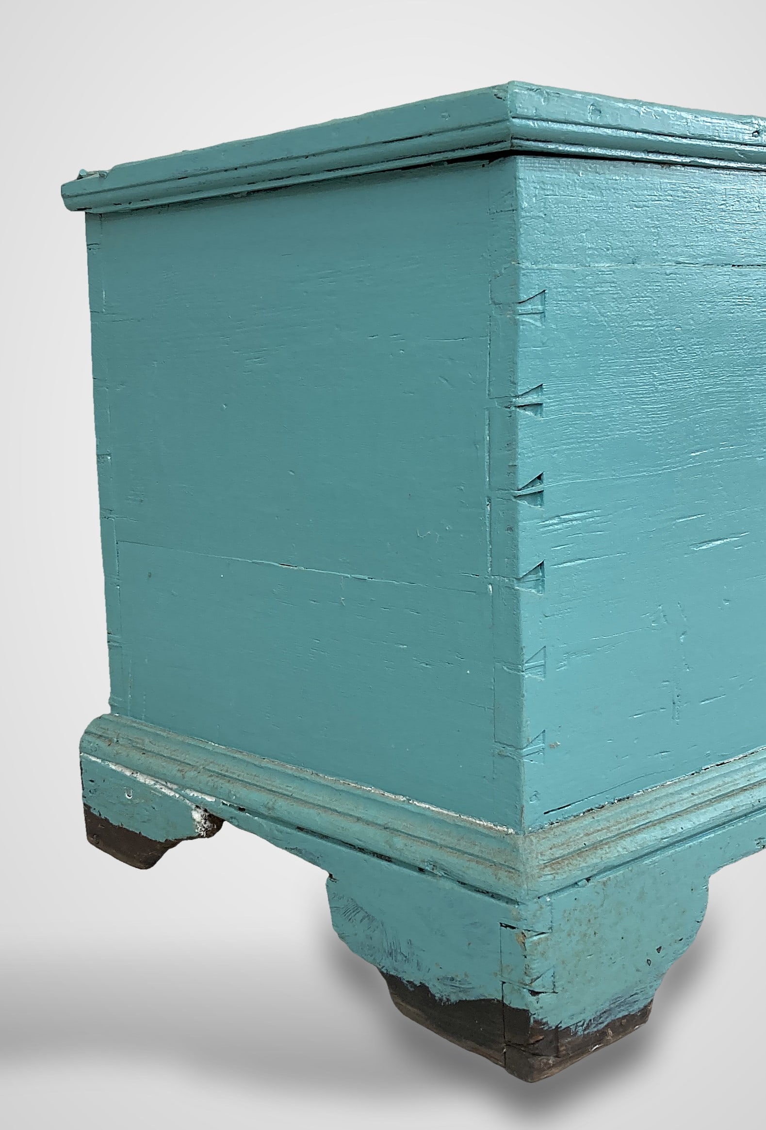 Country Painted Blanket Chest - 5