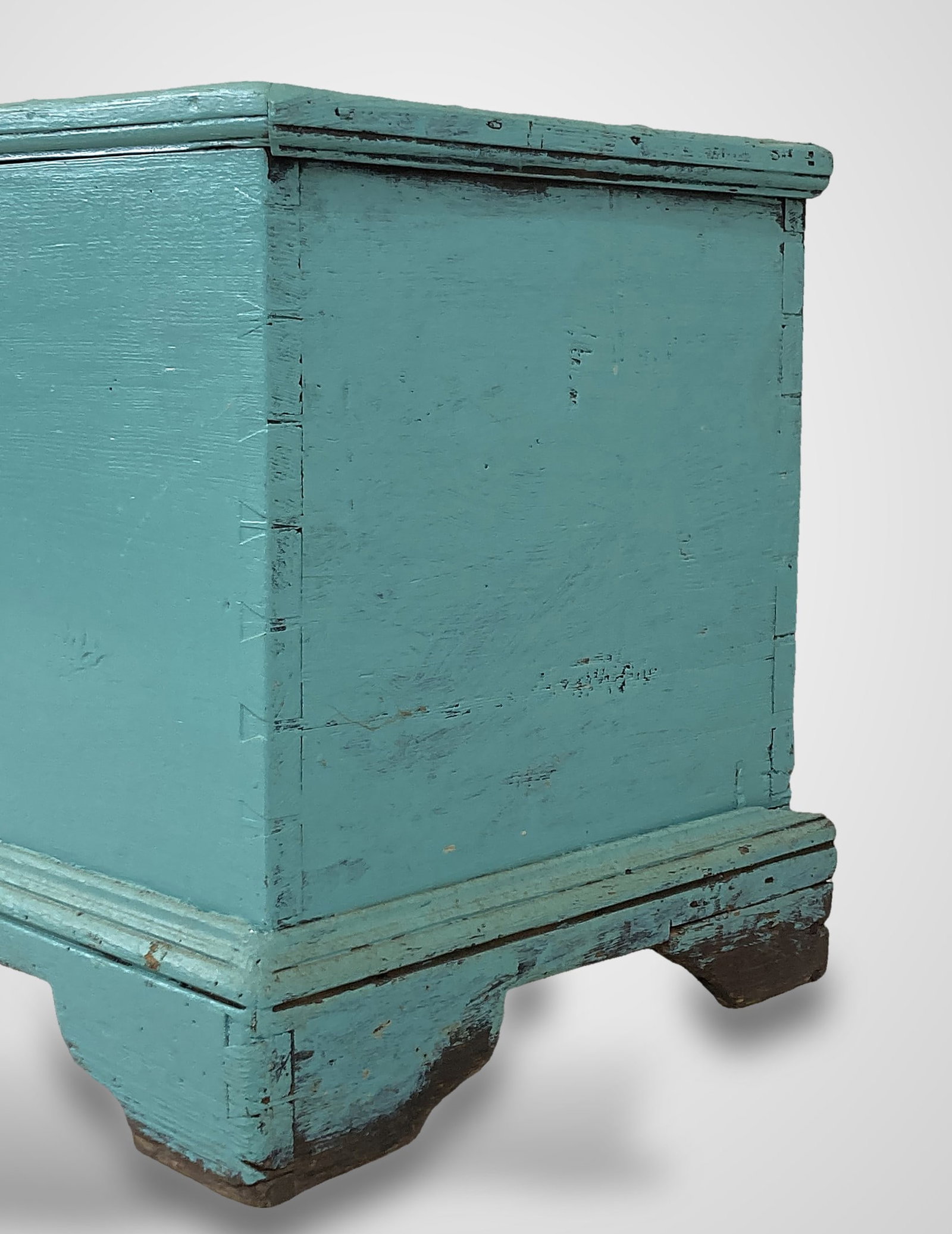 Country Painted Blanket Chest - 6