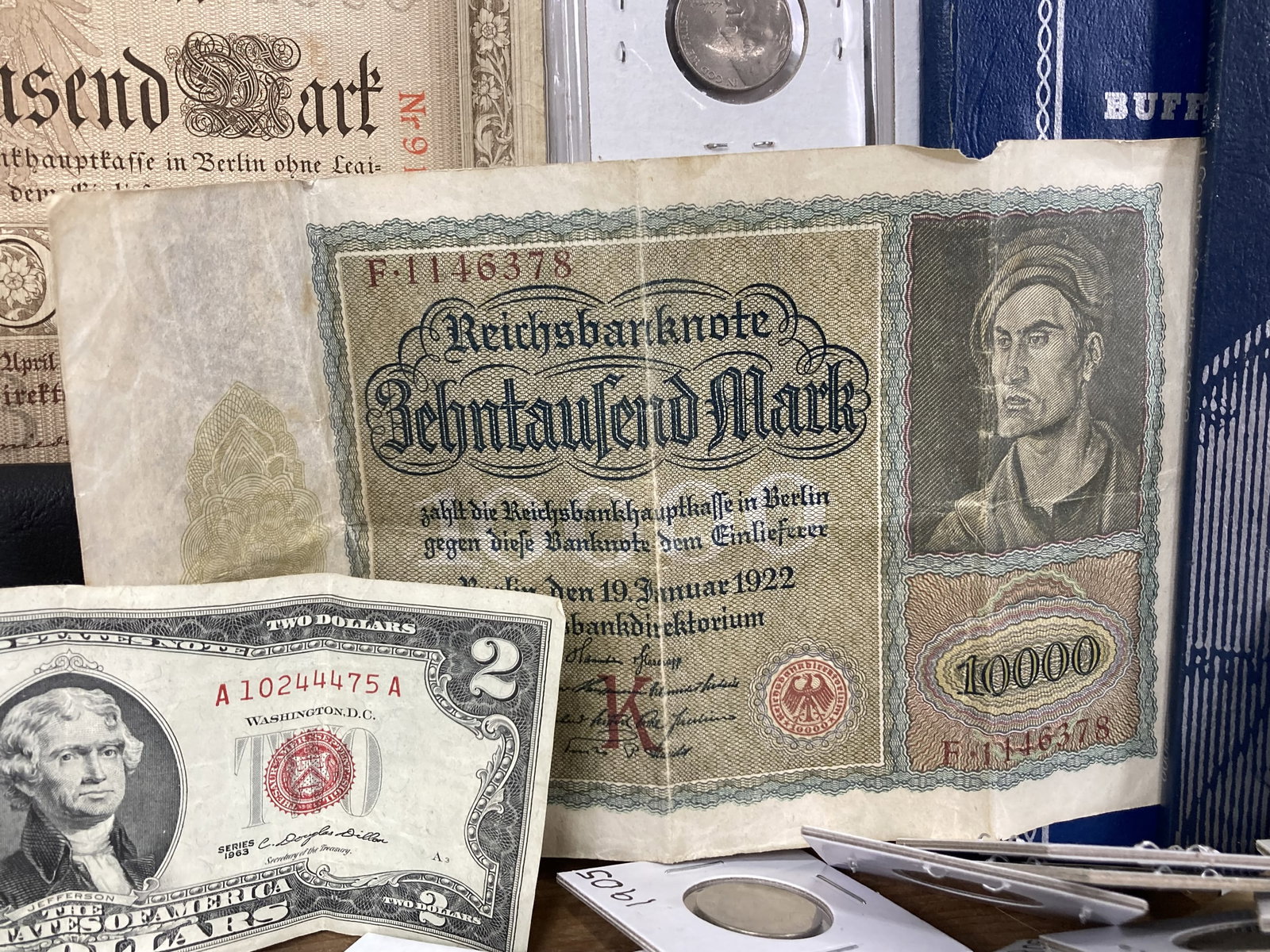 Lot of Assorted Collection Coins and Bills - 3