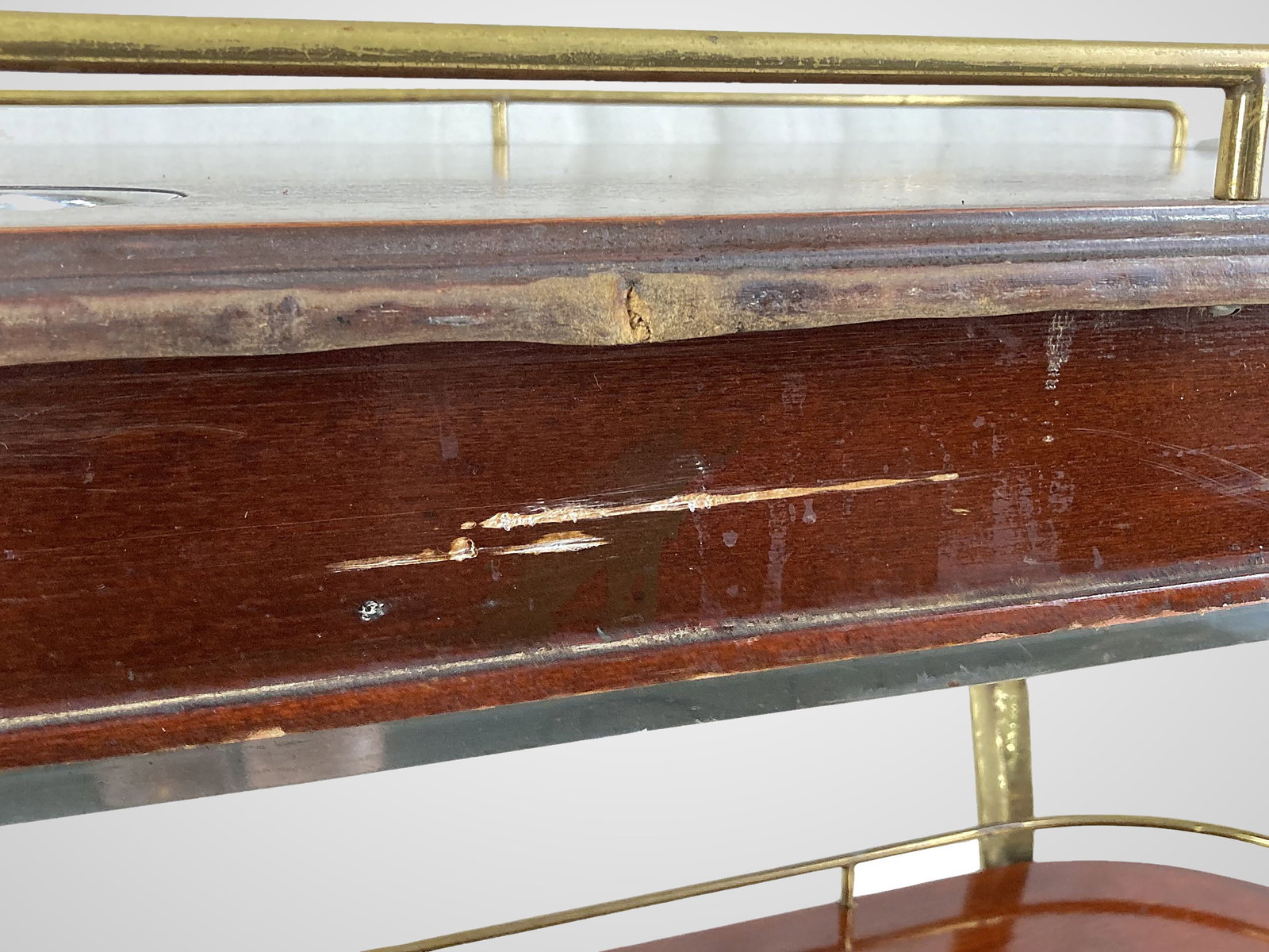 Ornate Neoclassical Style Bar Cart - 9