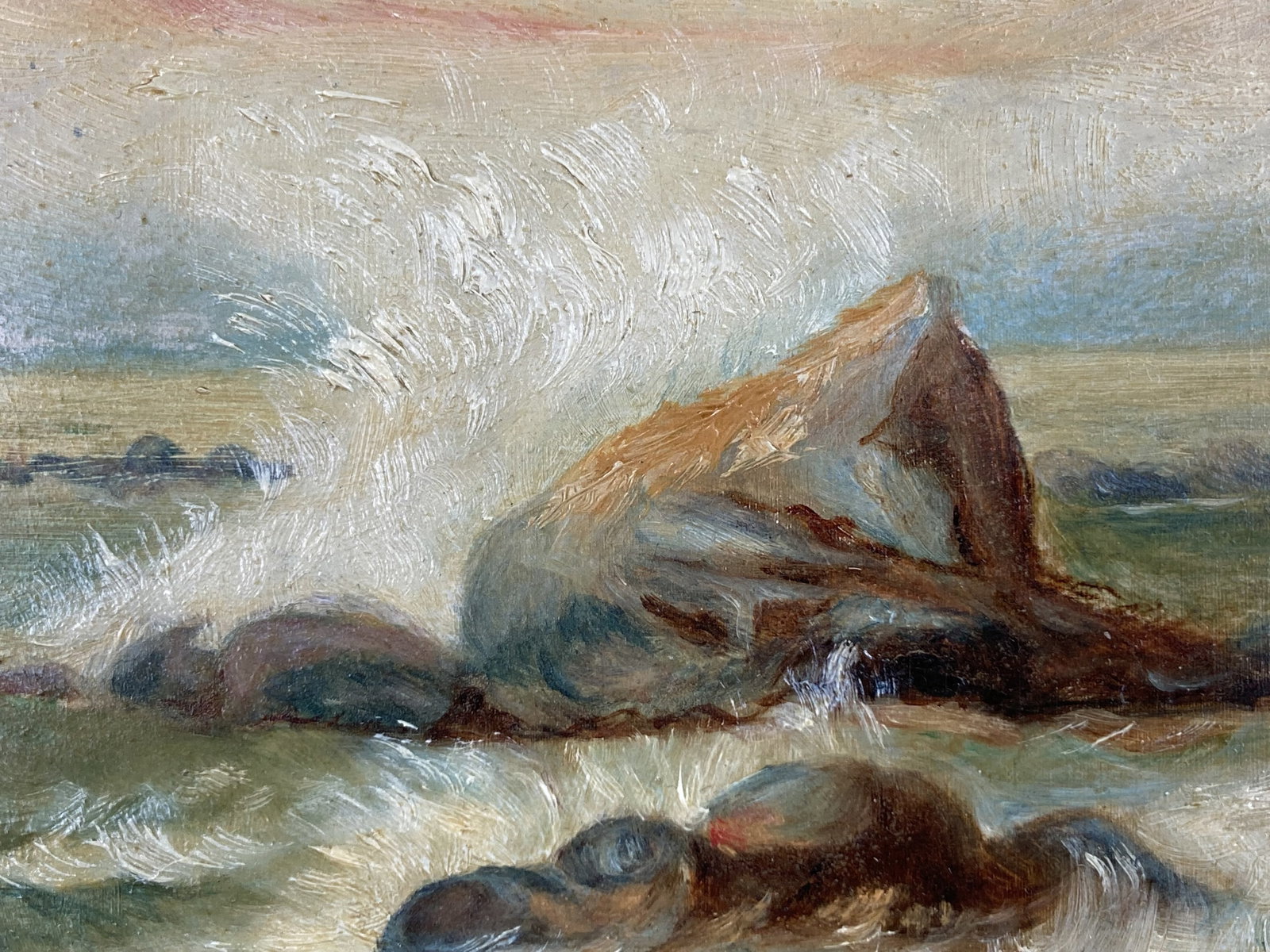 Early 20th Century, Coastal Seascape, Oil Painting - 3