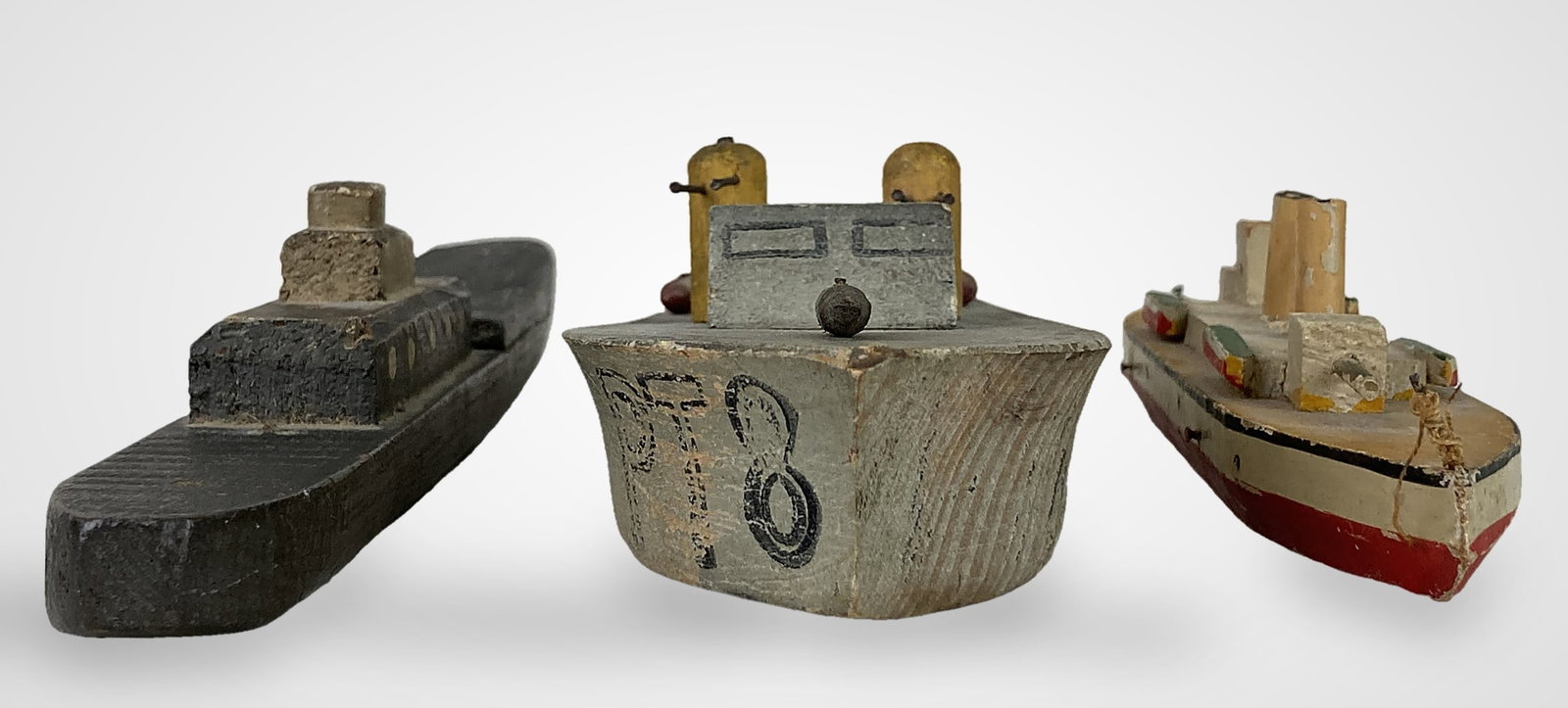 Early 20th Century Combat Boat Toys - 2