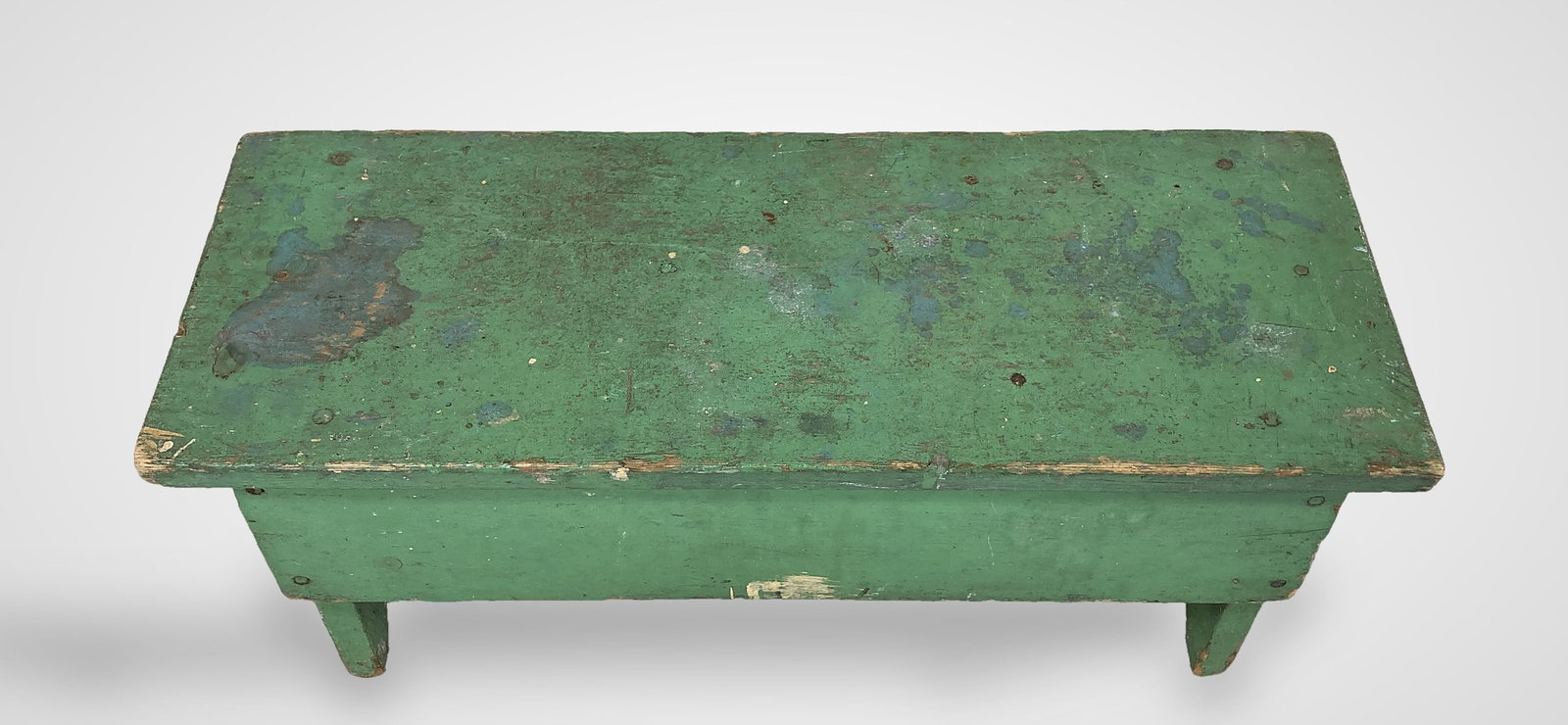 Primitive Painted Stool - 2