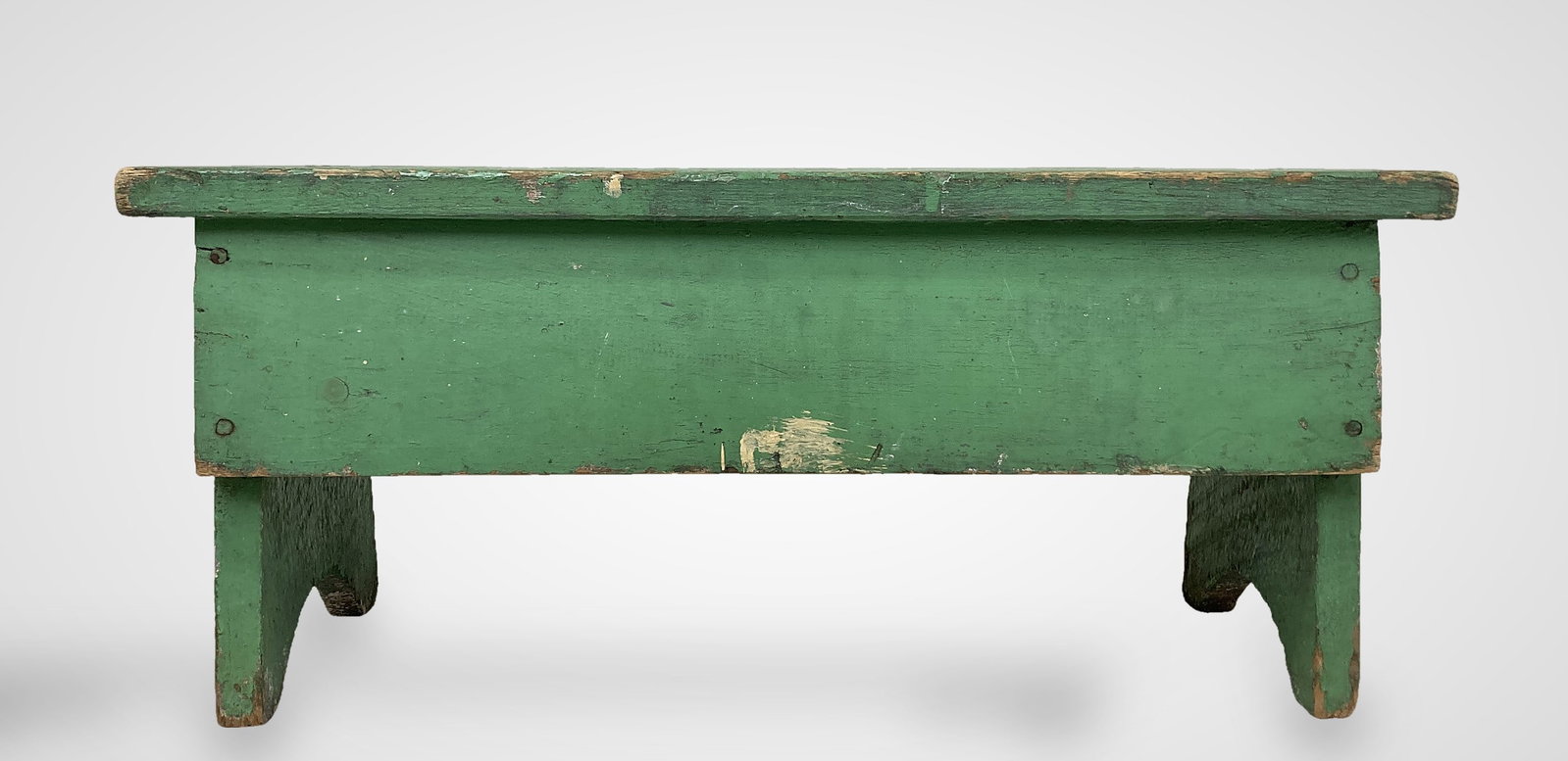 Primitive Painted Stool - 3