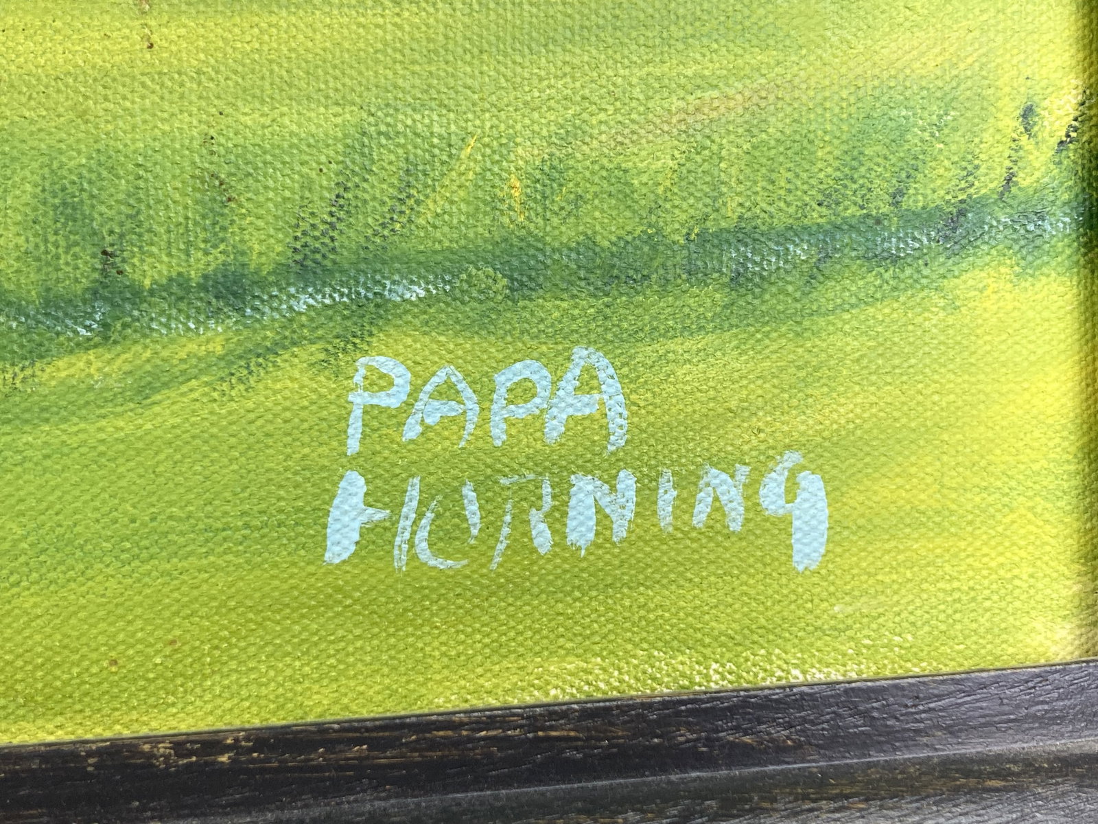 Paul Brendle "Papa" Horning, The Kern Farm, Oil Painting - 4