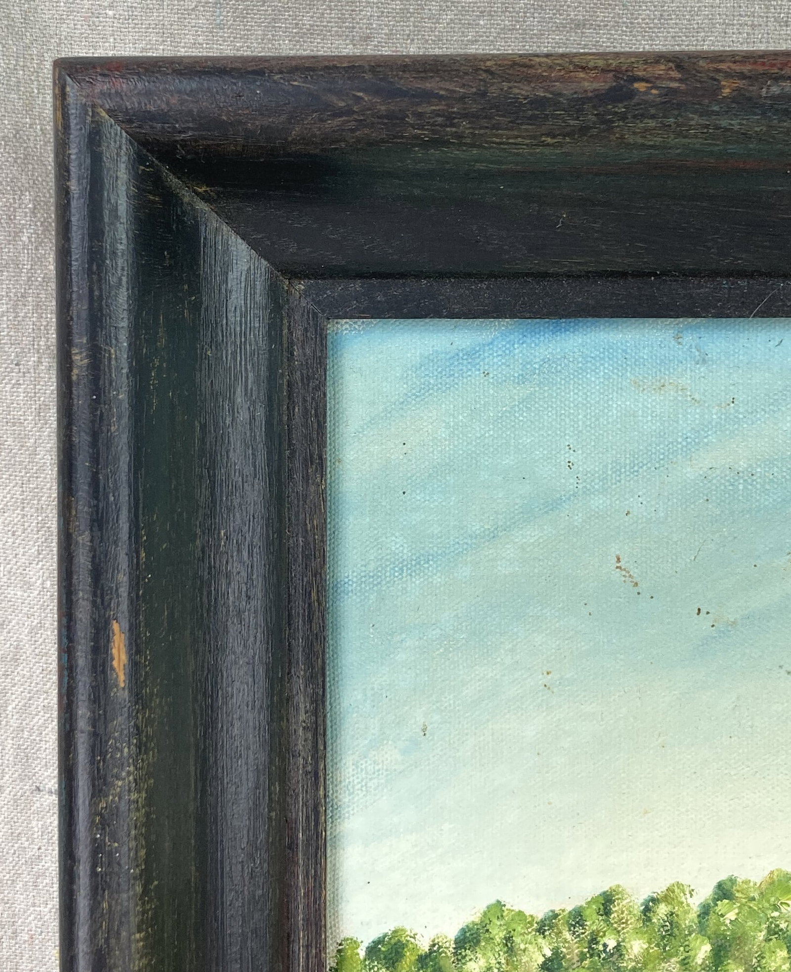 Paul Brendle "Papa" Horning, The Kern Farm, Oil Painting - 5