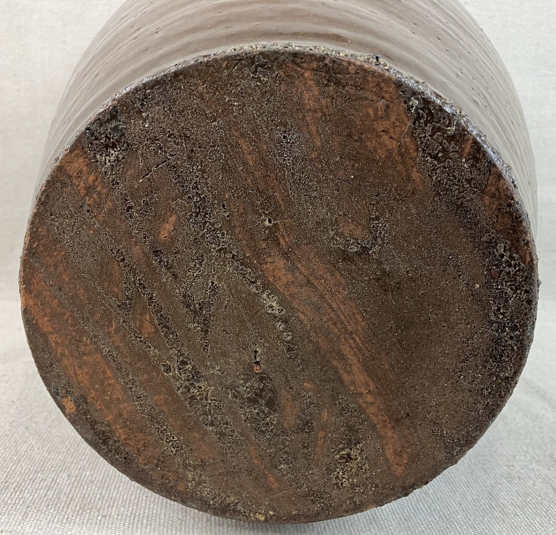 Four Gallon Glazed Stoneware Storage Jar - 10