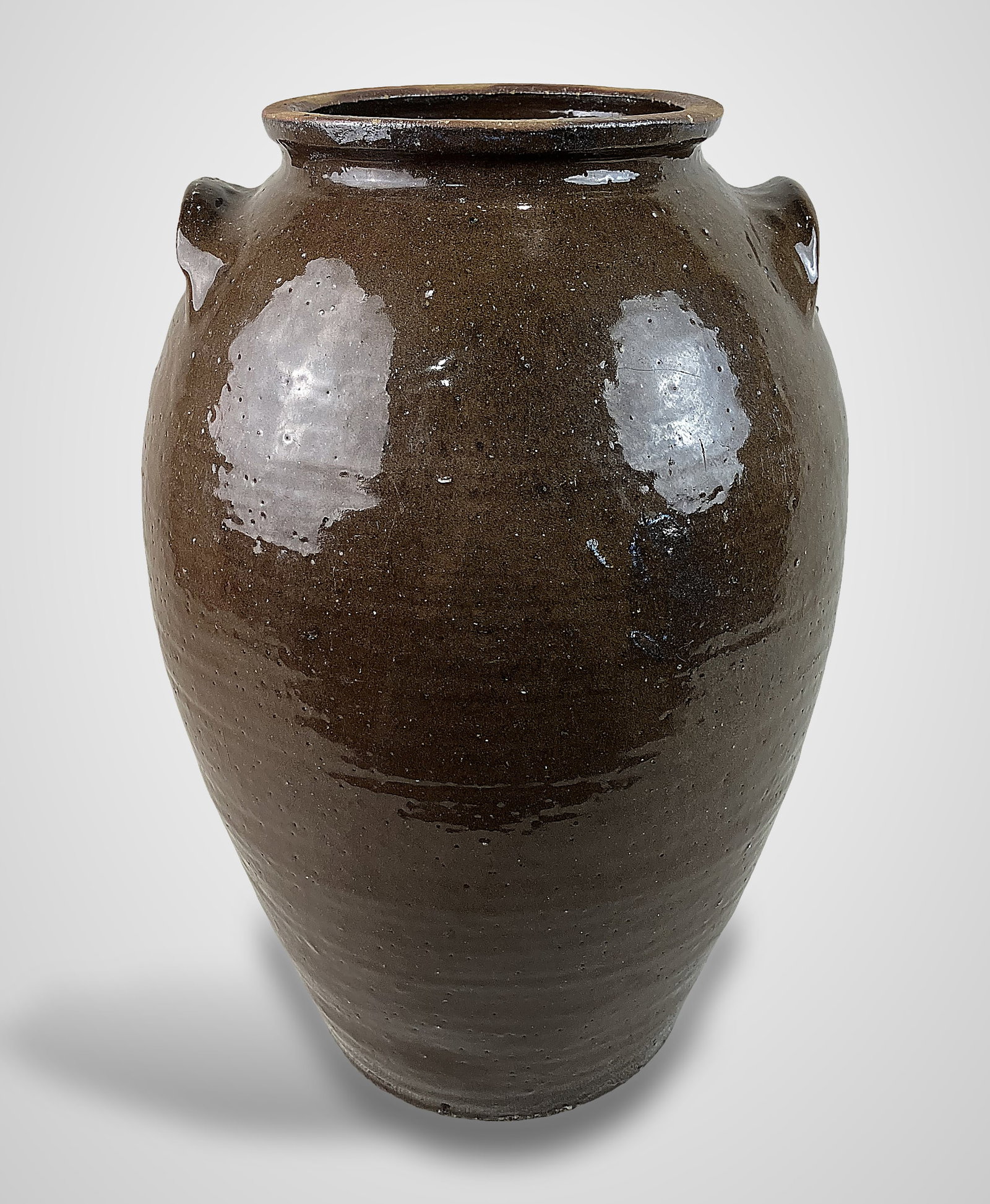 Four Gallon Glazed Stoneware Storage Jar (1 of 10)
