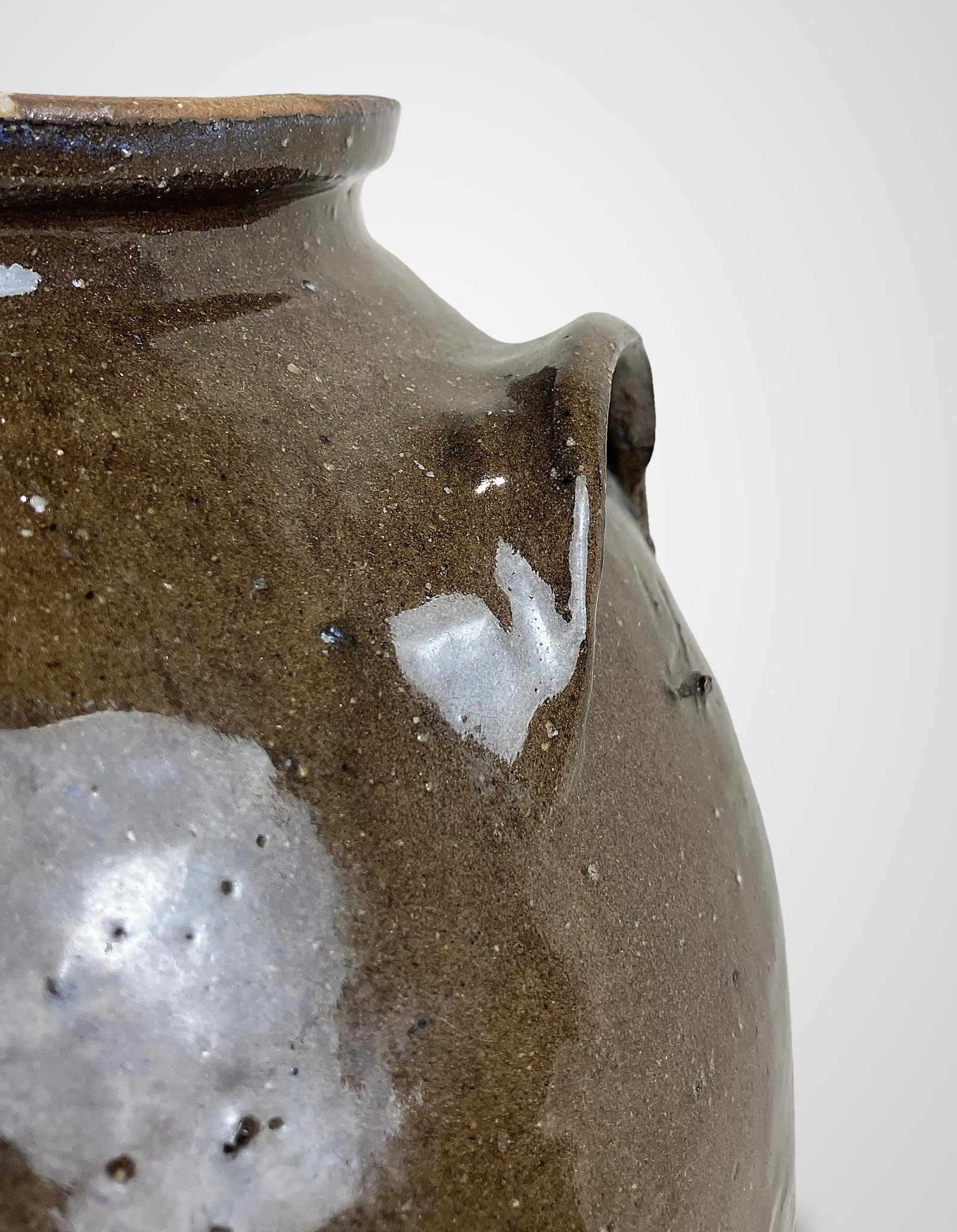 Four Gallon Glazed Stoneware Storage Jar - 3