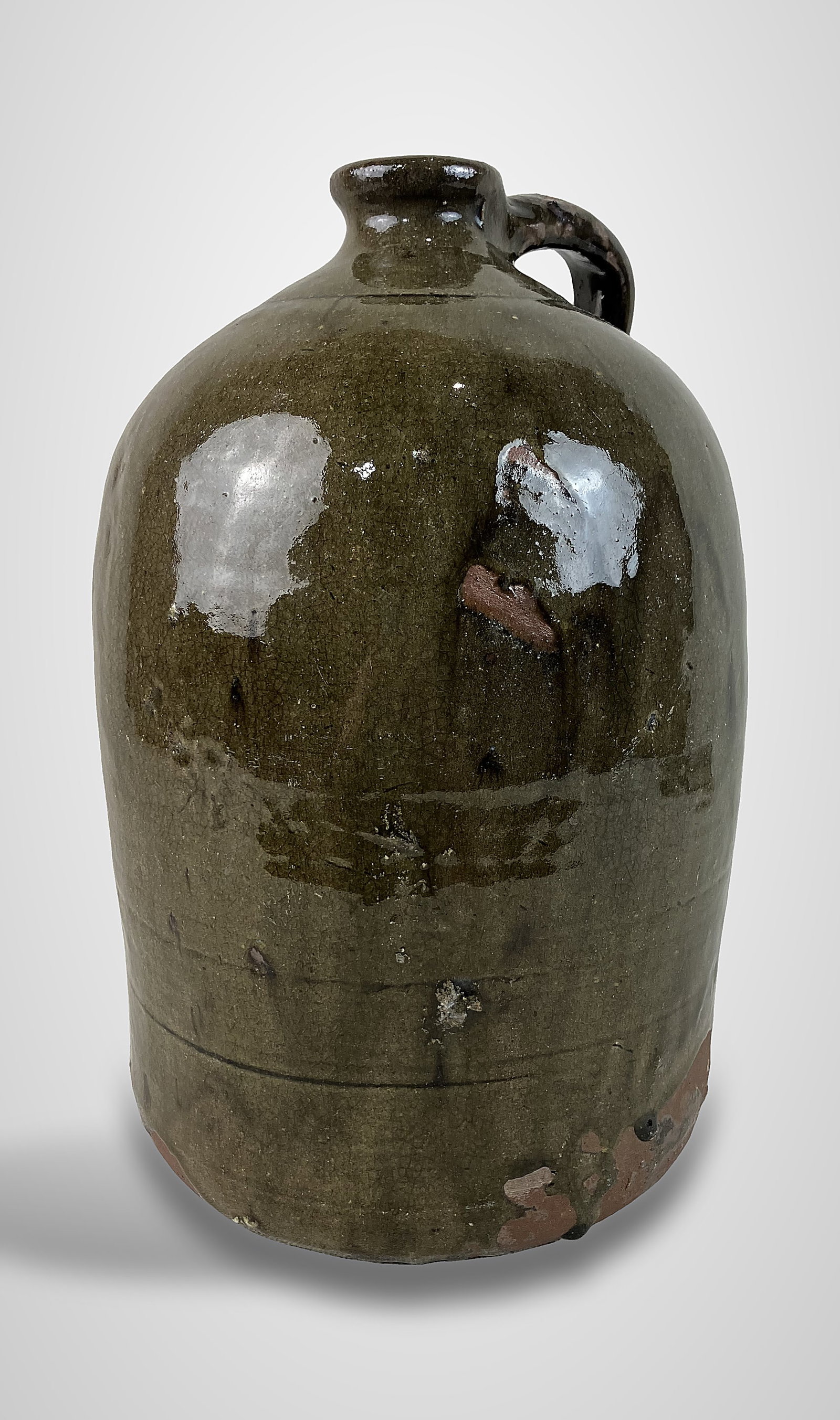 Alabama Alkaline Glaze Stoneware Jug (1 of 9)