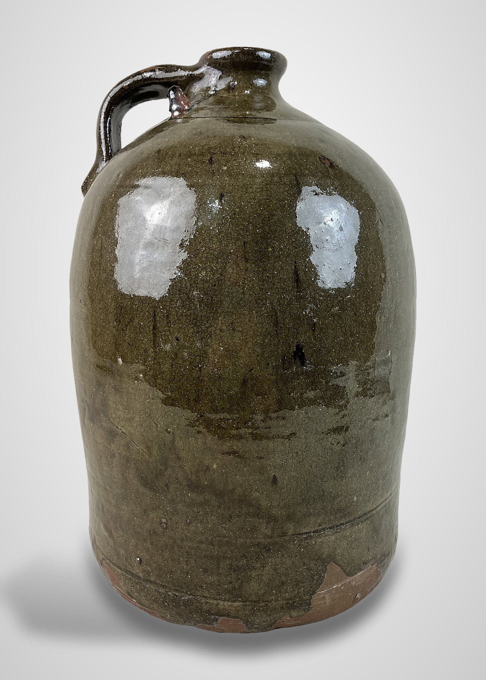 Alabama Alkaline Glaze Stoneware Jug - 6